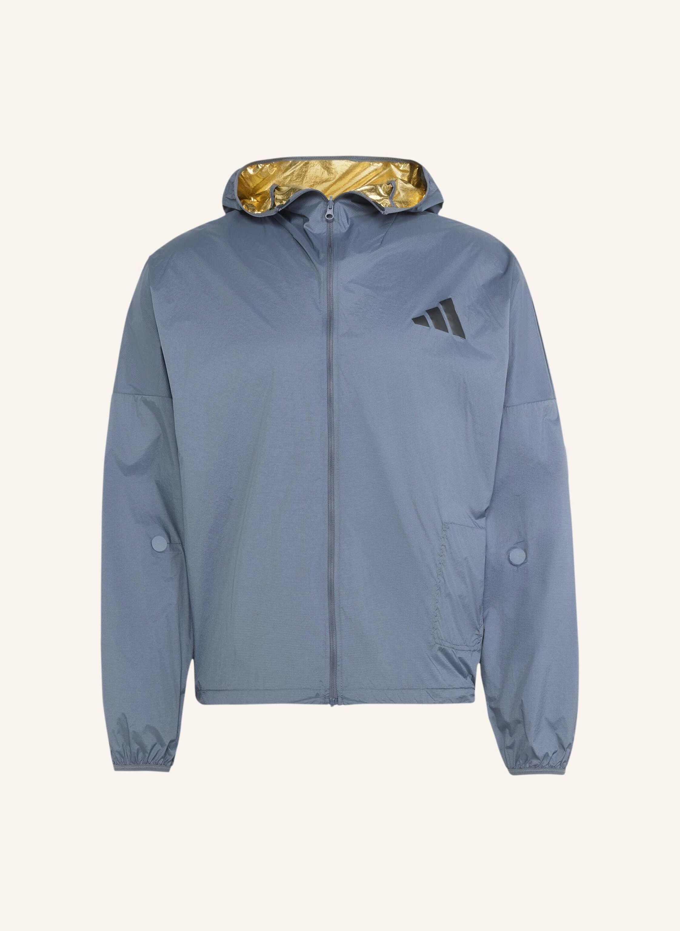 Adidas Adizero Blaze Running-Jacke schwarz