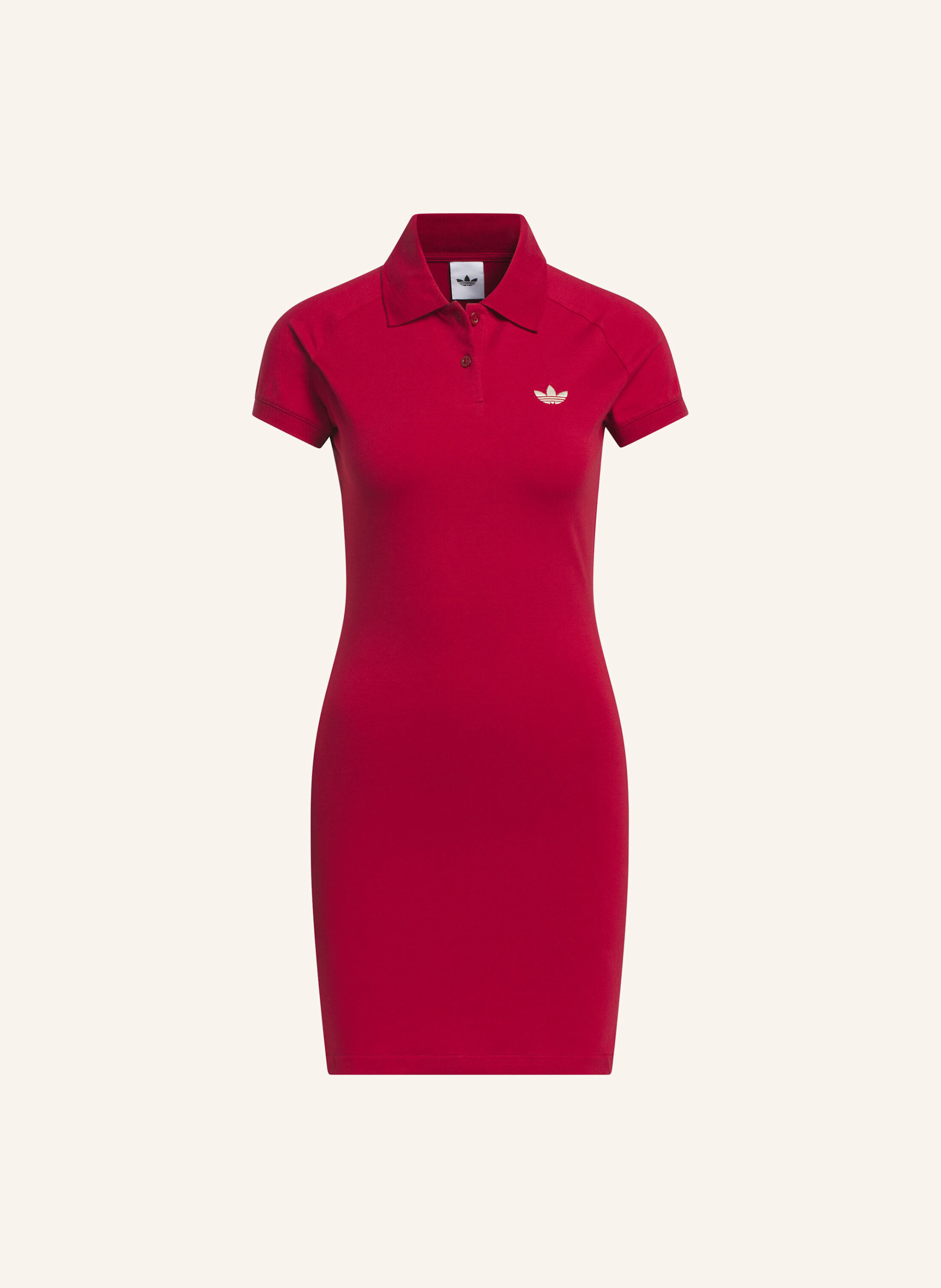 Adidas Originals Polokleid rot