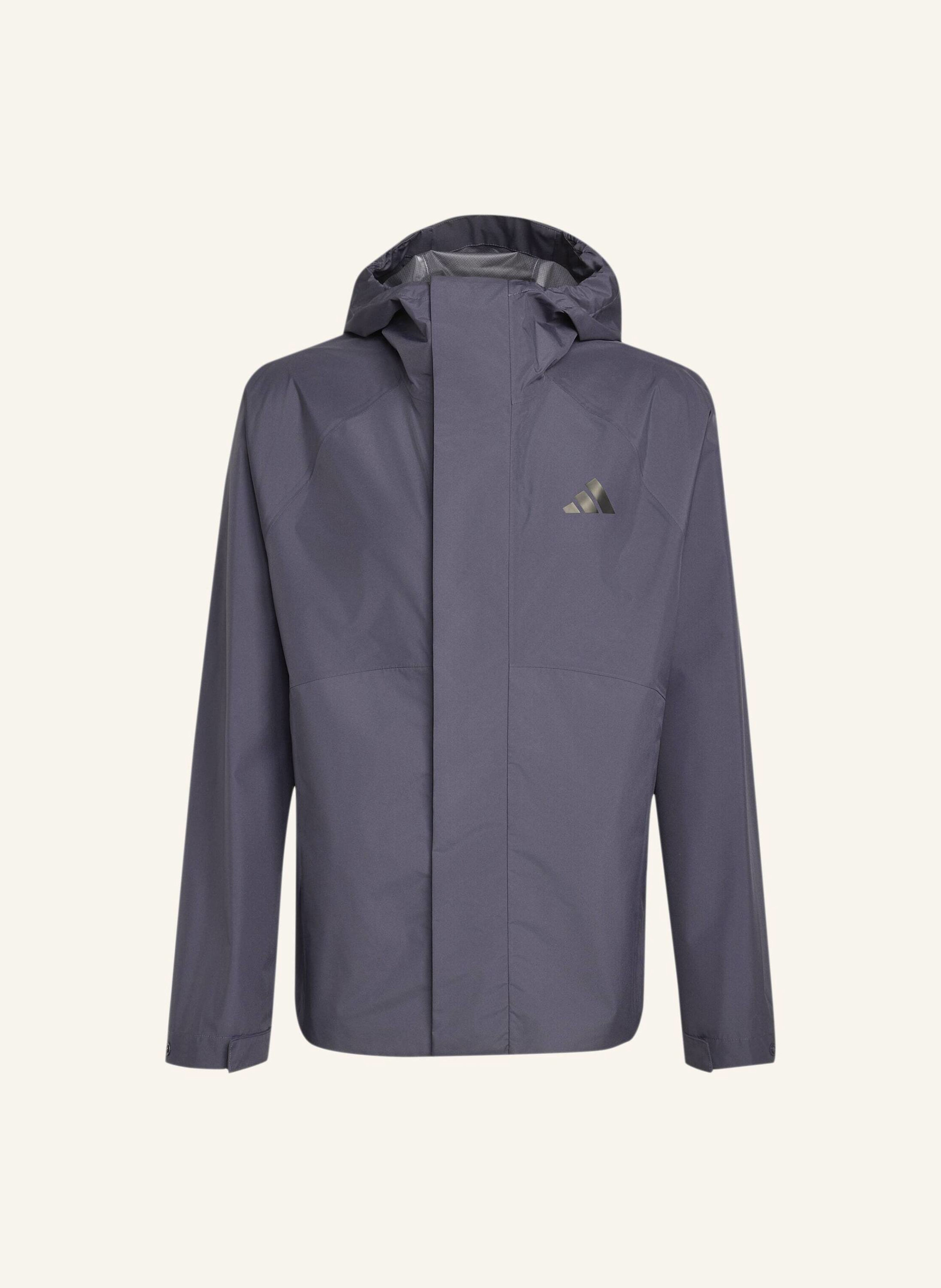 Adidas Essentials Regenjacke grau