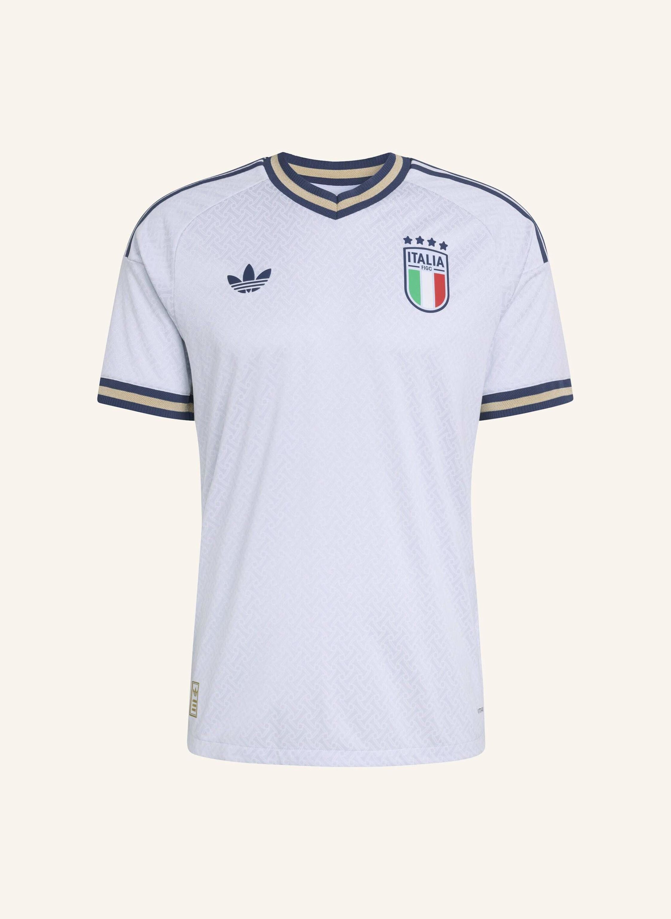 Adidas Italien 26 Authentic Auswärtstrikot blau