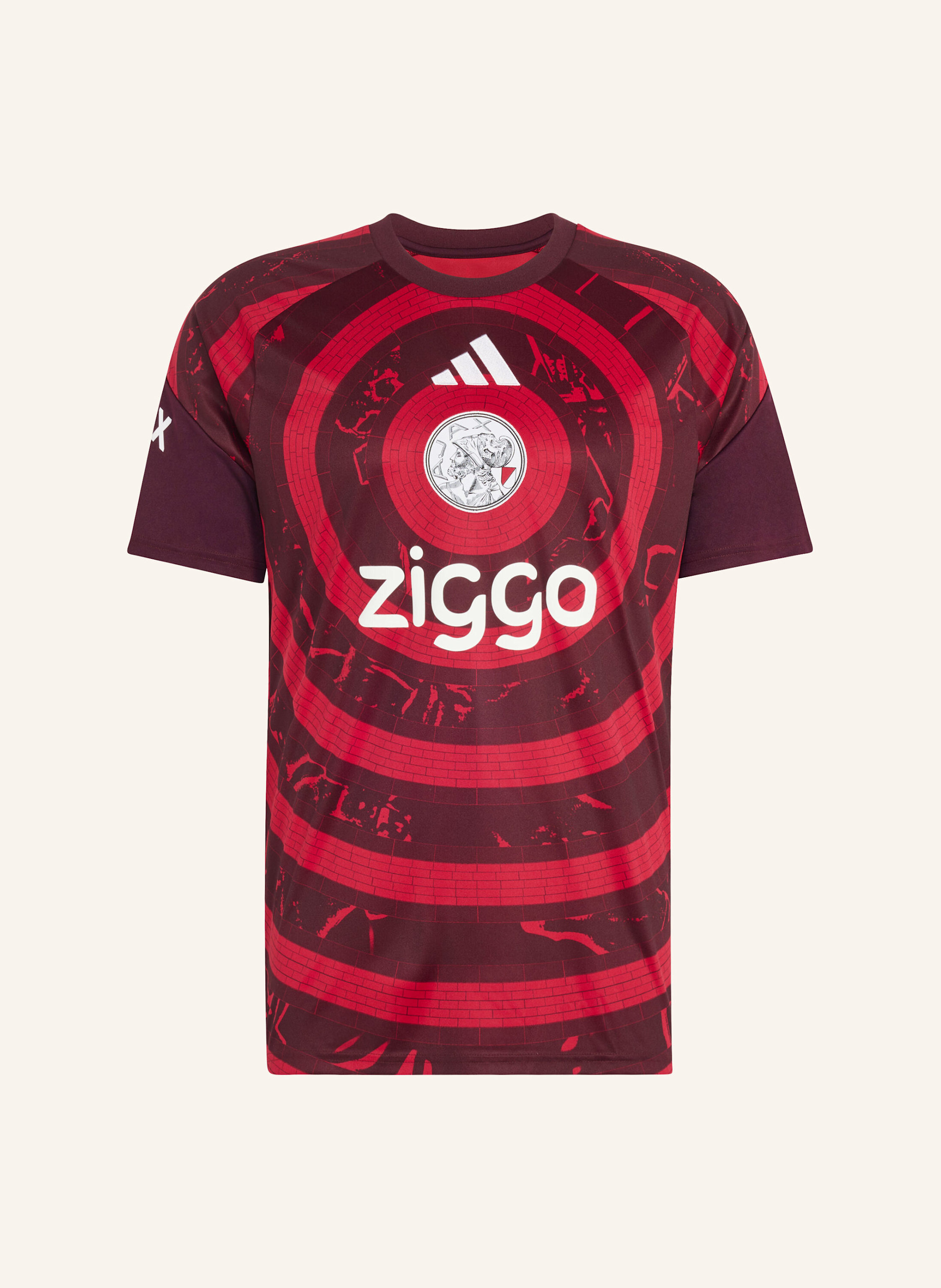 Adidas Ajax Amsterdam 26/27 Pre-Match Shirt rot