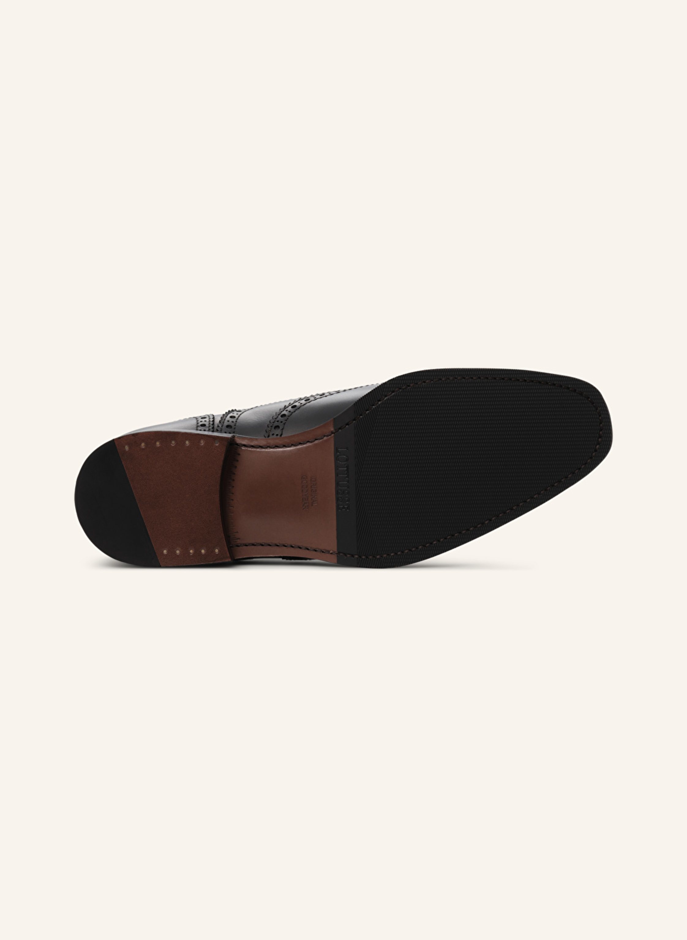 Thumbnail - Lottusse Oxfordschuhe Preston schwarz