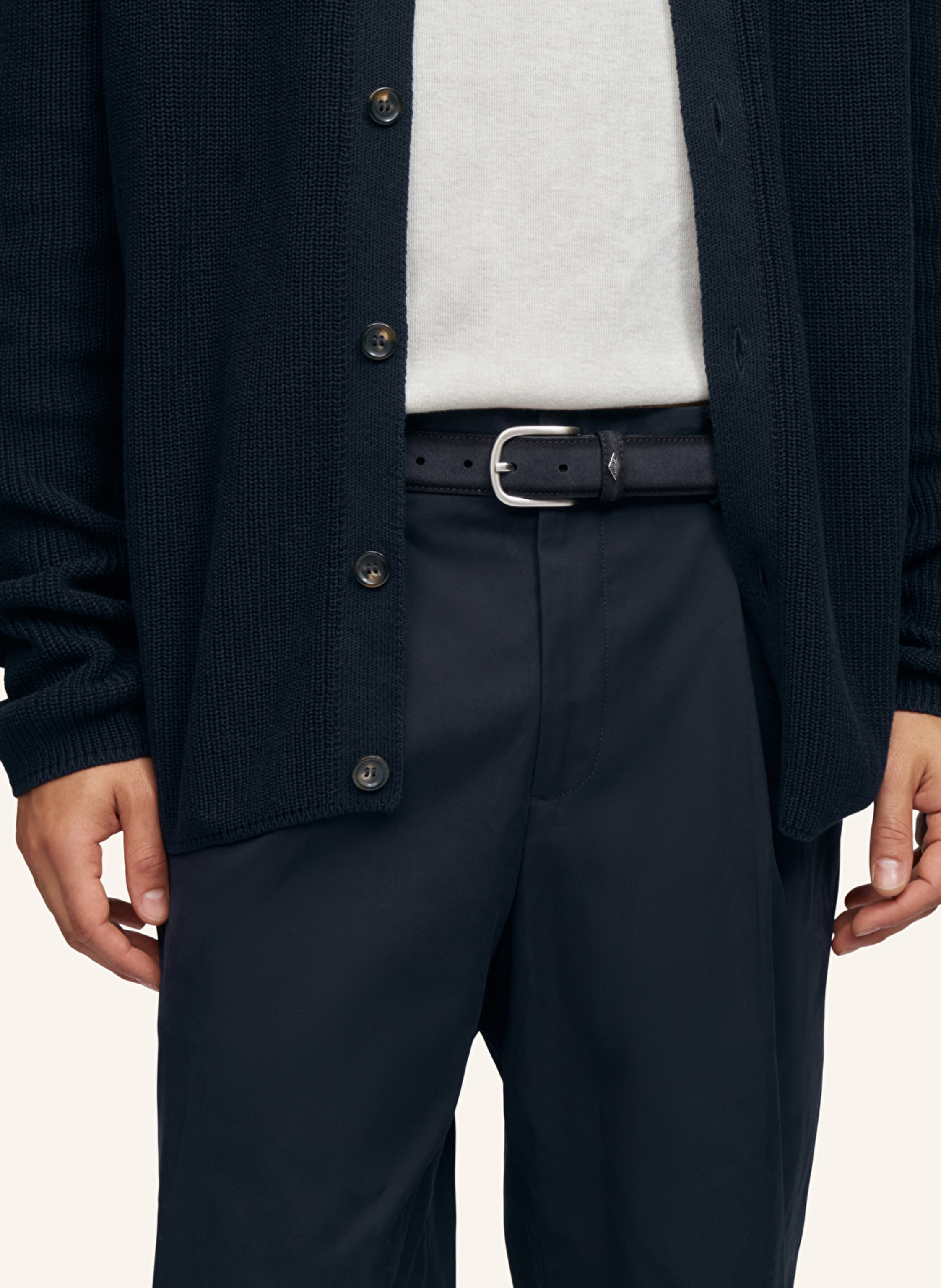 Thumbnail - Lottusse Ledergürtel Lille blau