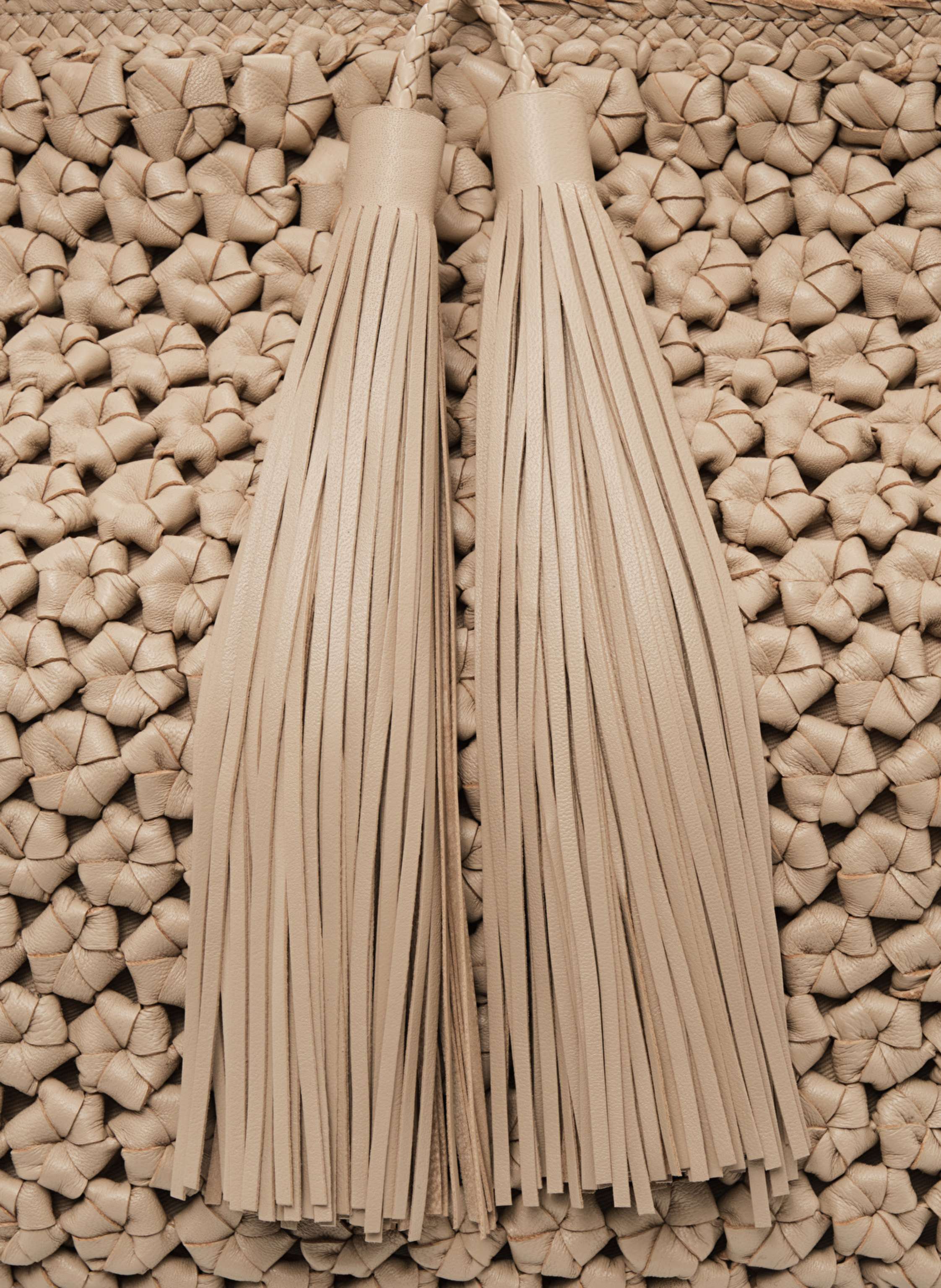 Thumbnail - Lottusse Hobo-Tasche Noodbag beige