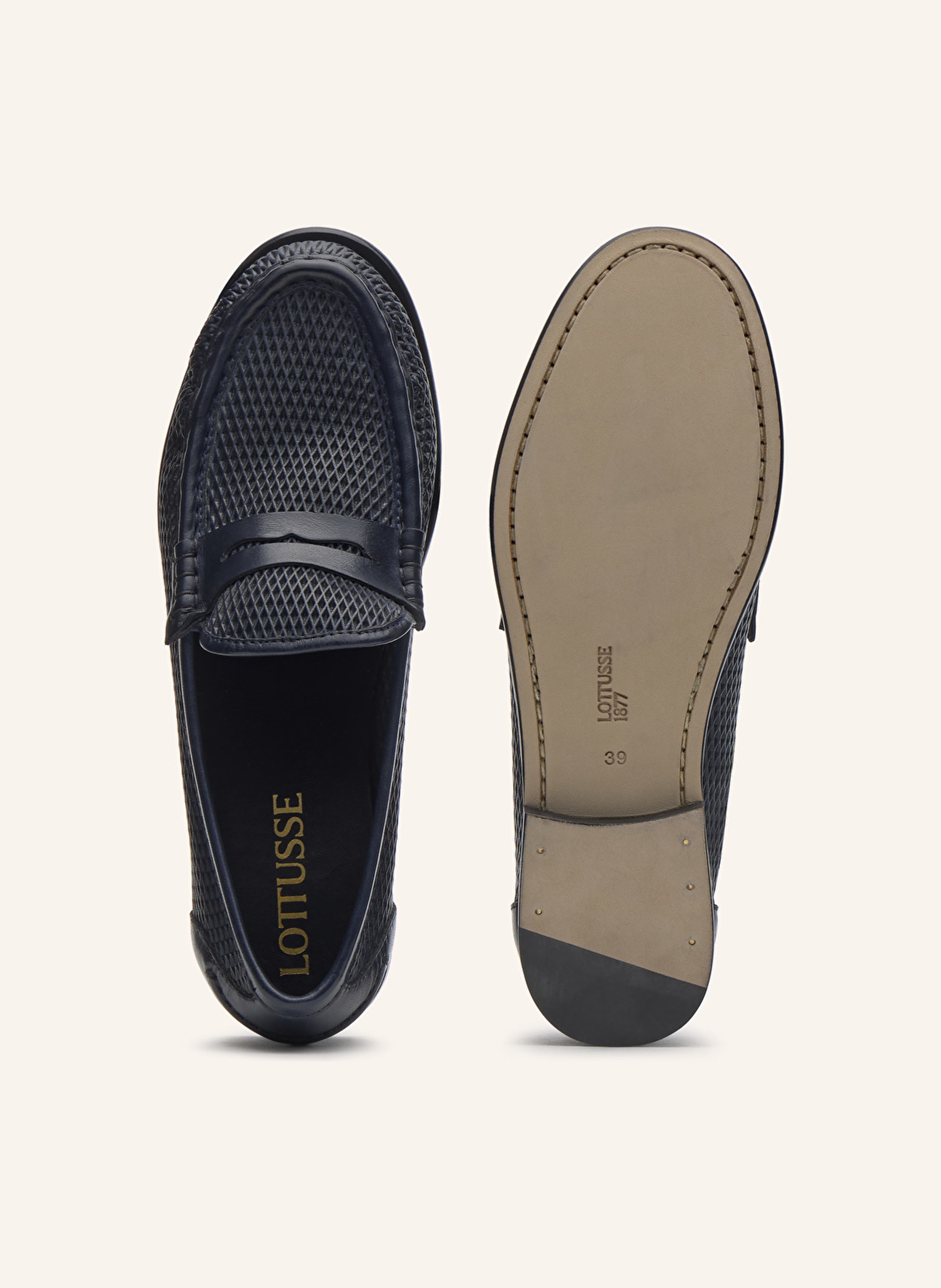 Thumbnail - Lottusse Loafer Lara blau