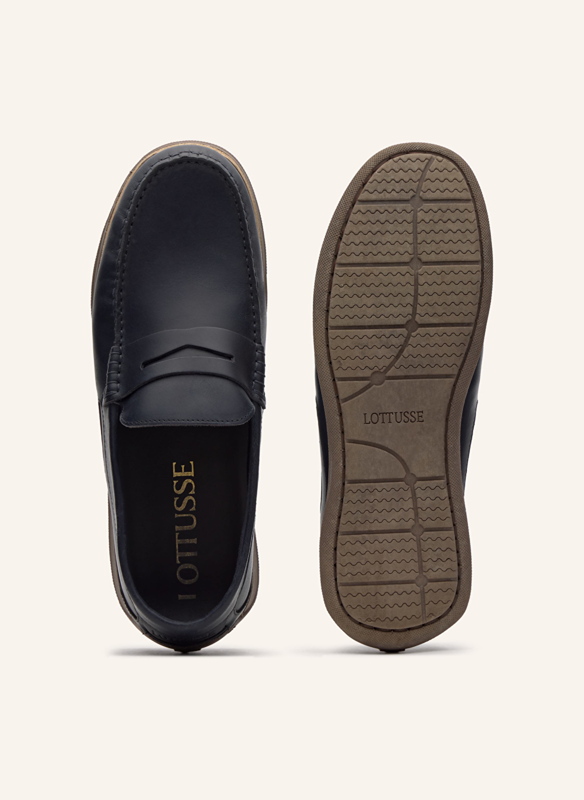 Thumbnail - Lottusse Bootsschuhe Sailor blau