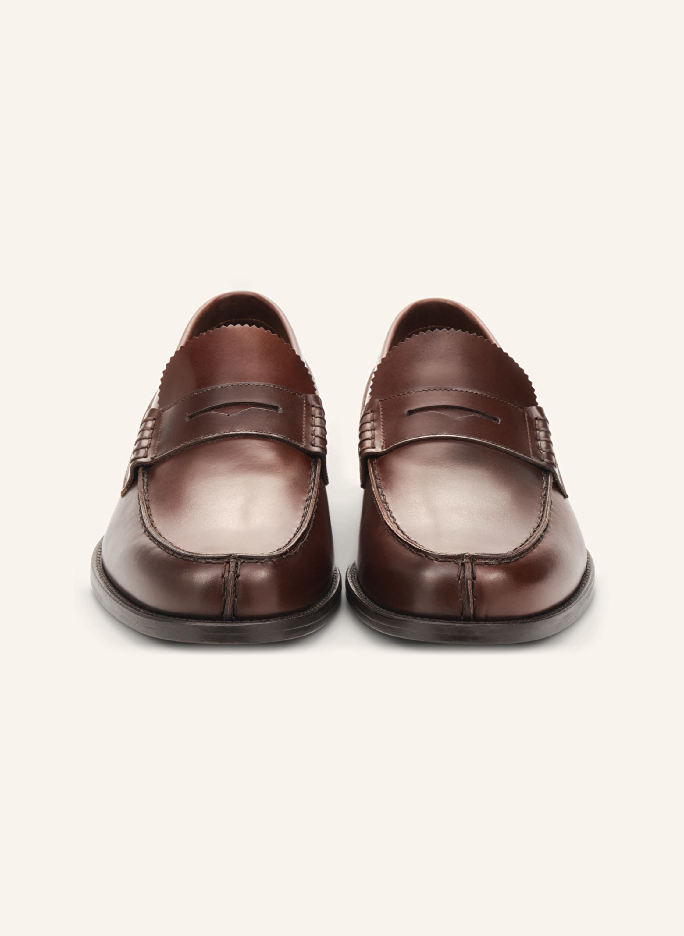 Thumbnail - Lottusse Loafer Daytona braun