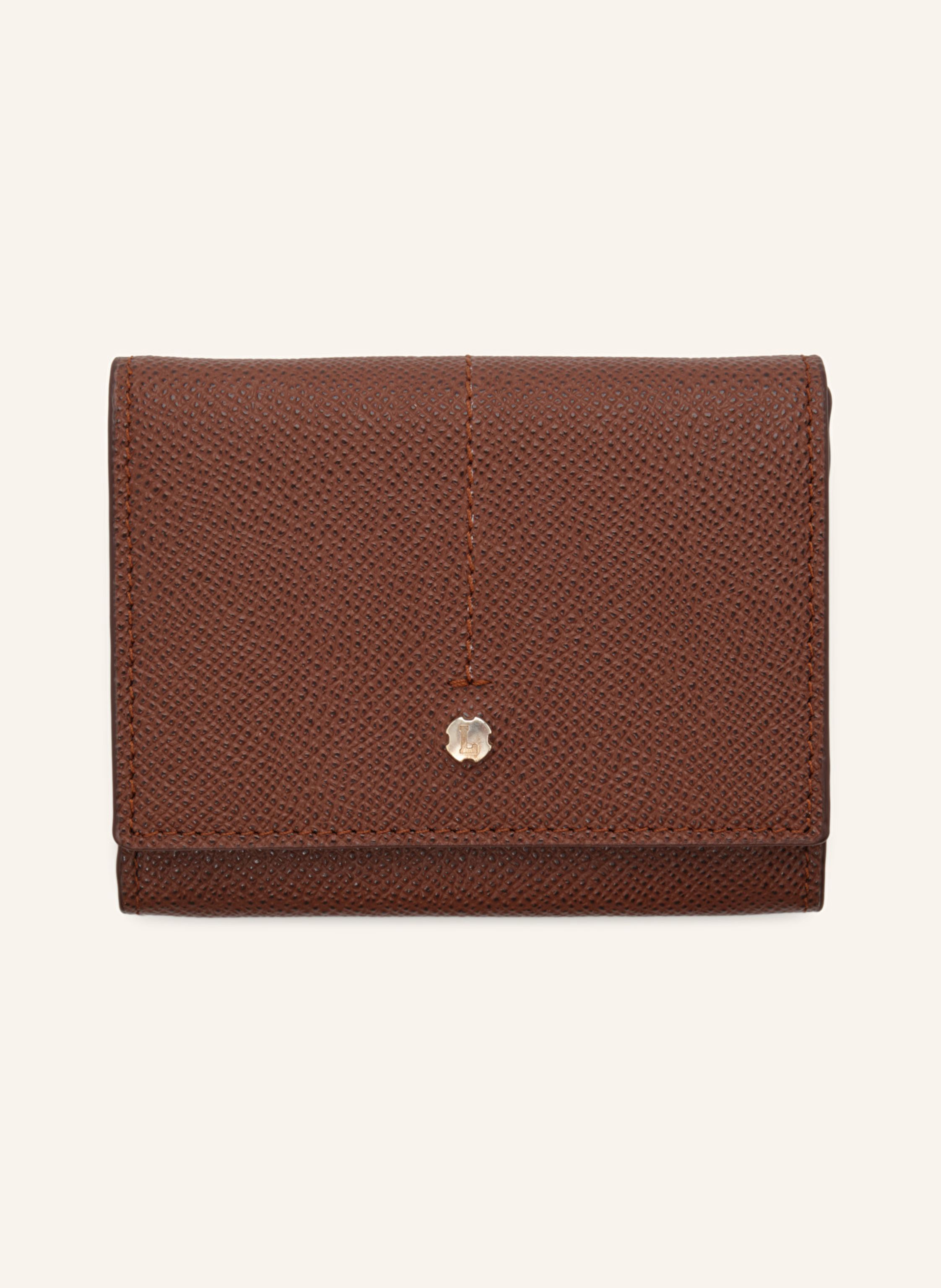 Lottusse Kleine Brieftasche Borne braun