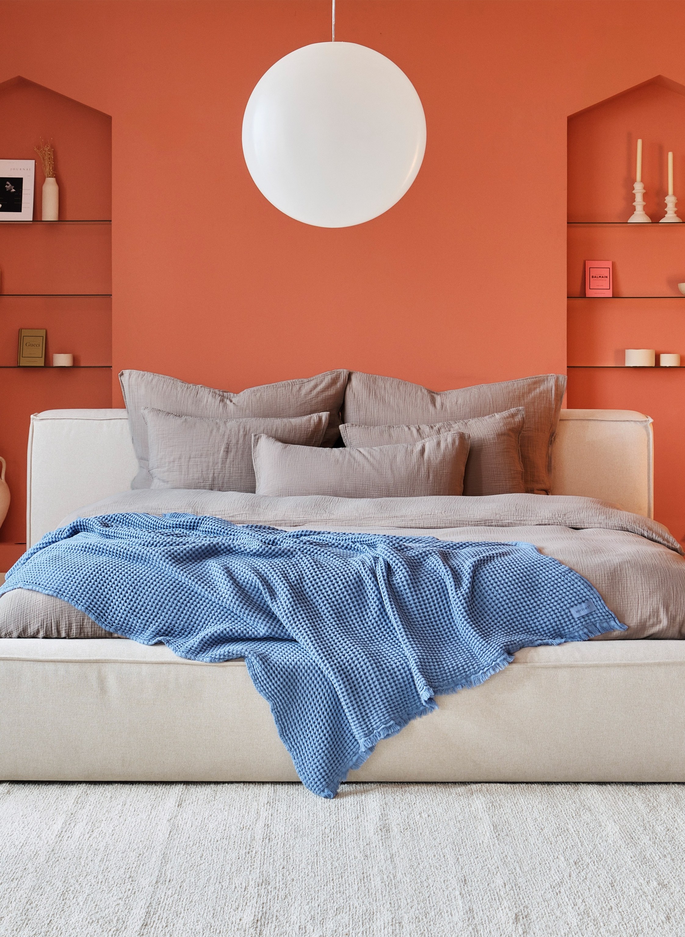 Thumbnail - Royfort Bettwäsche-Set Musselin beige