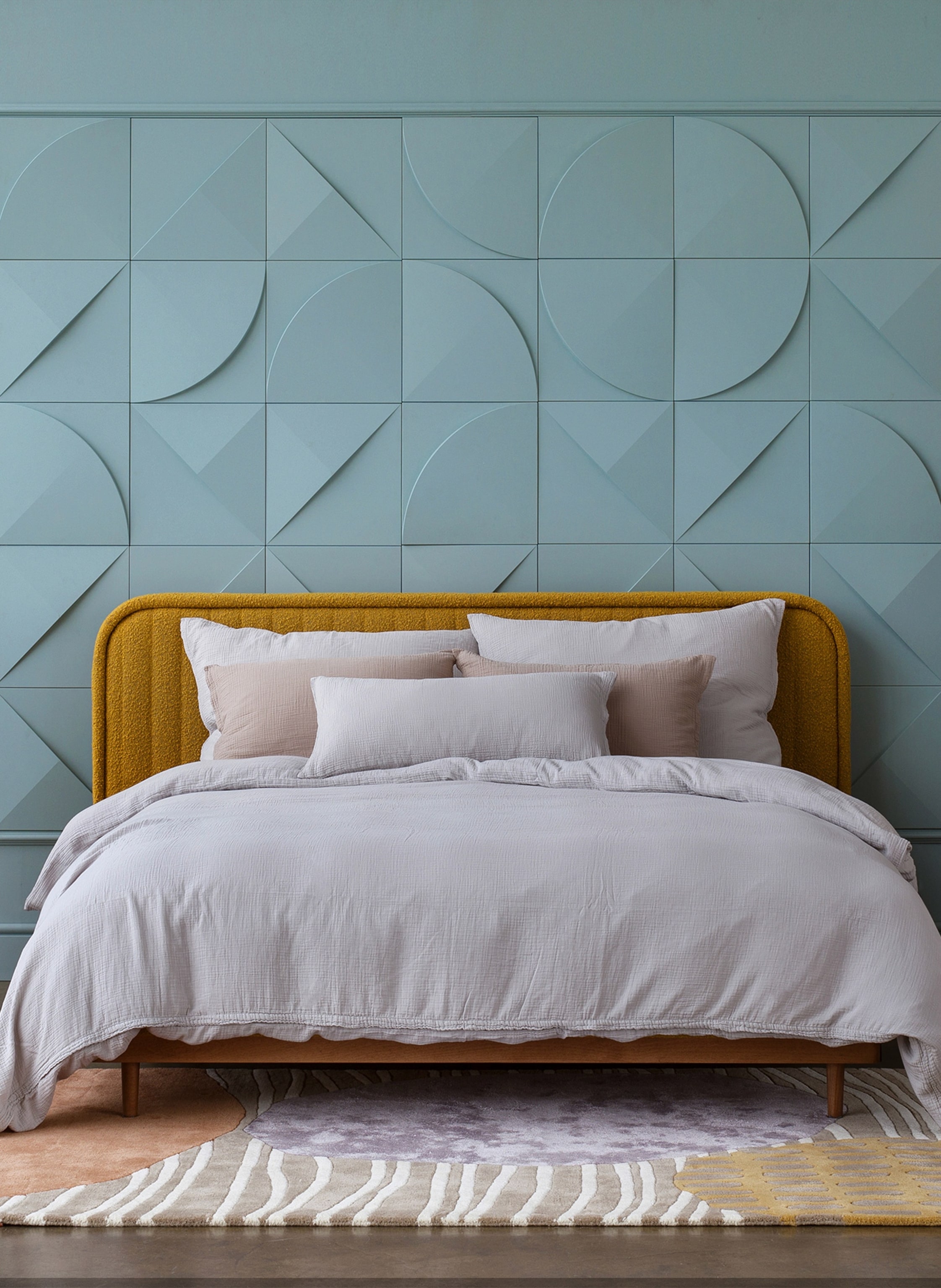 Thumbnail - Royfort Bettwäsche-Set Musselin grau