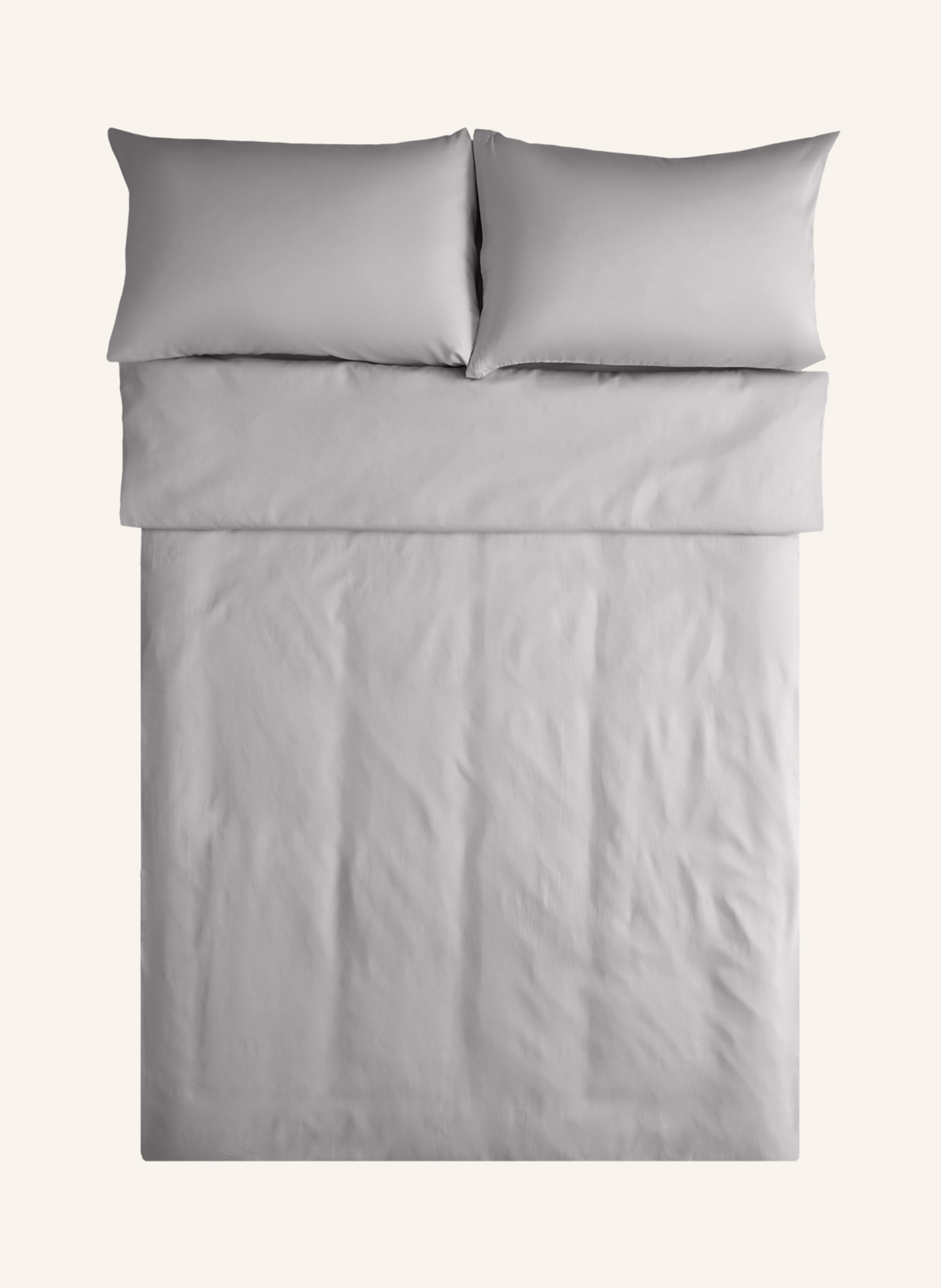 Thumbnail - Royfort Kissenbezug Baumwolle grau