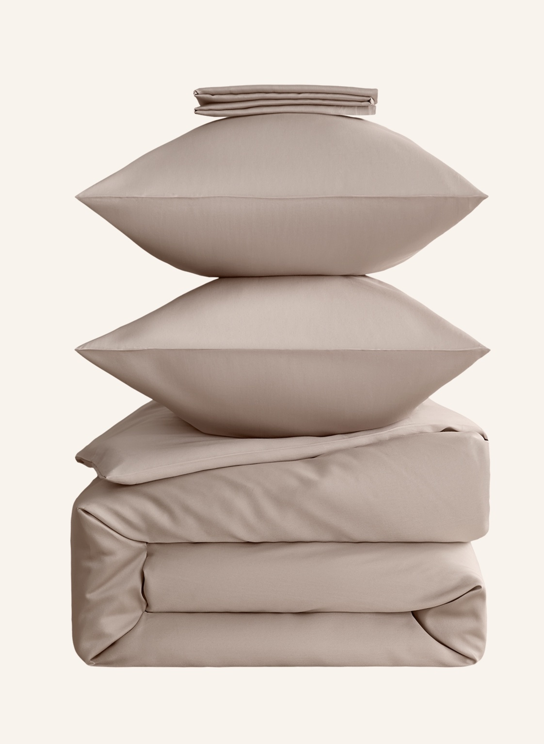 Thumbnail - Royfort Bettwäsche-Set Baumwolle beige