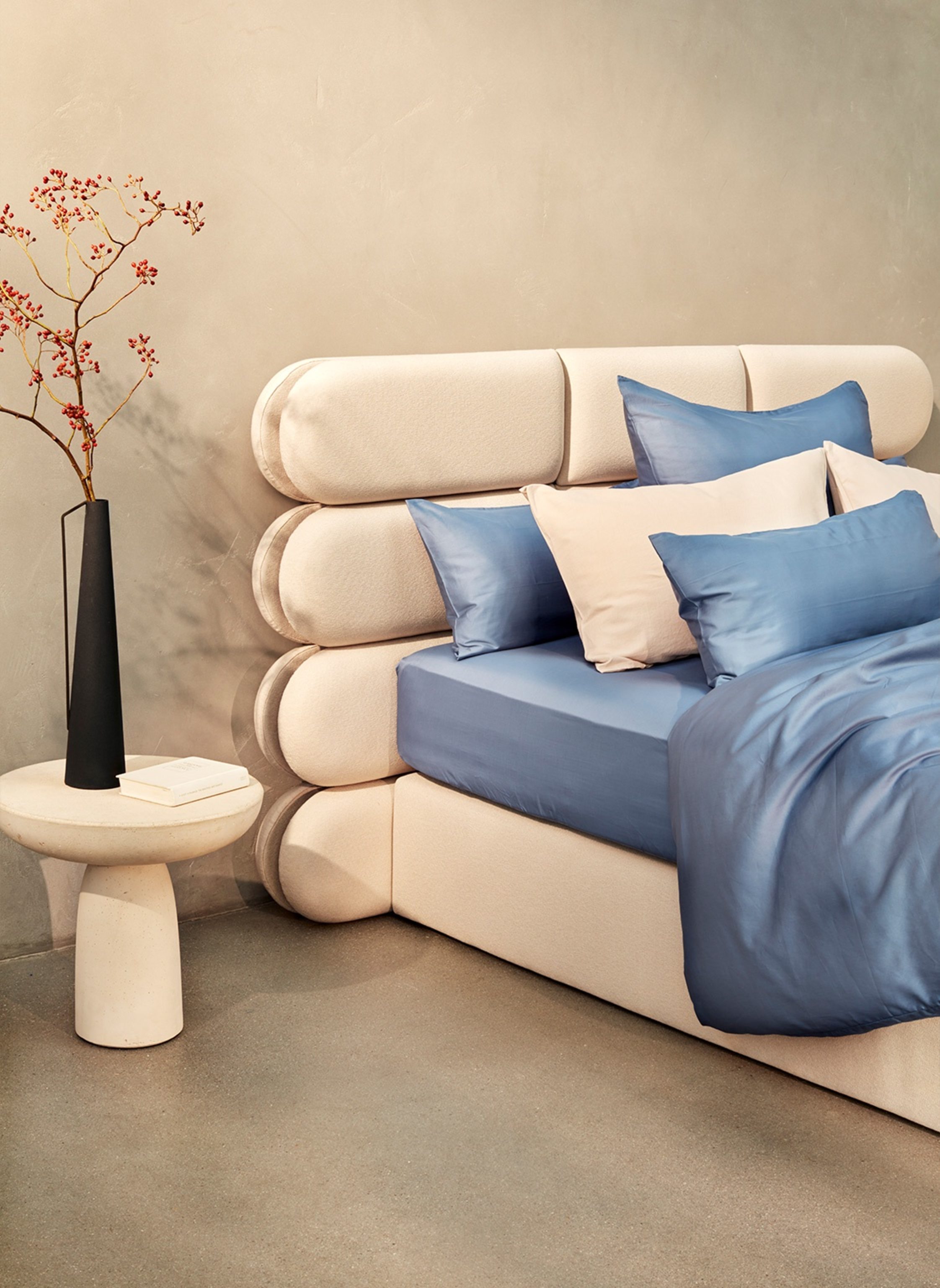 Thumbnail - Royfort Bettbezug Baumwolle blau