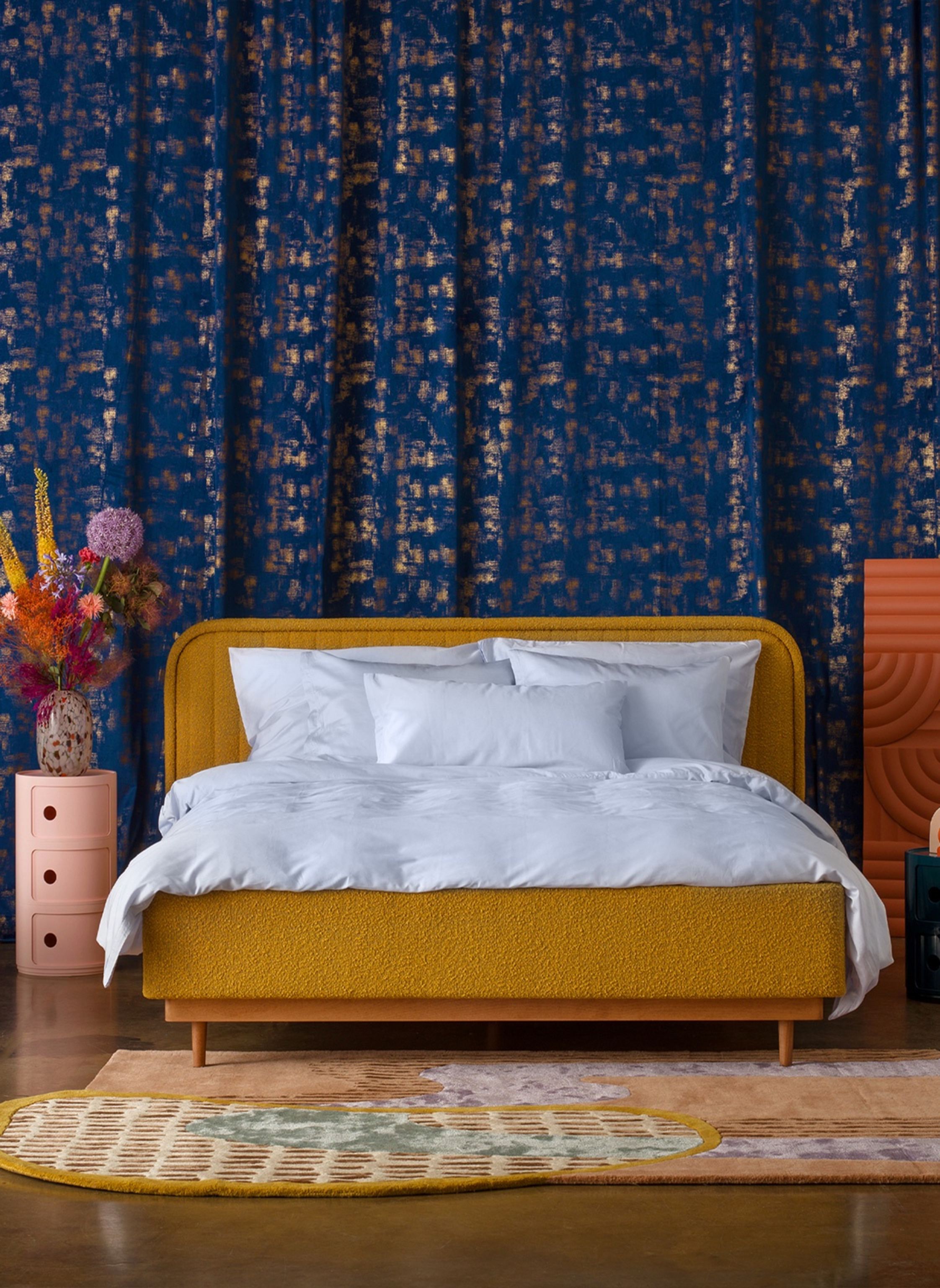 Thumbnail - Royfort Spannbettlaken Baumwolle blau