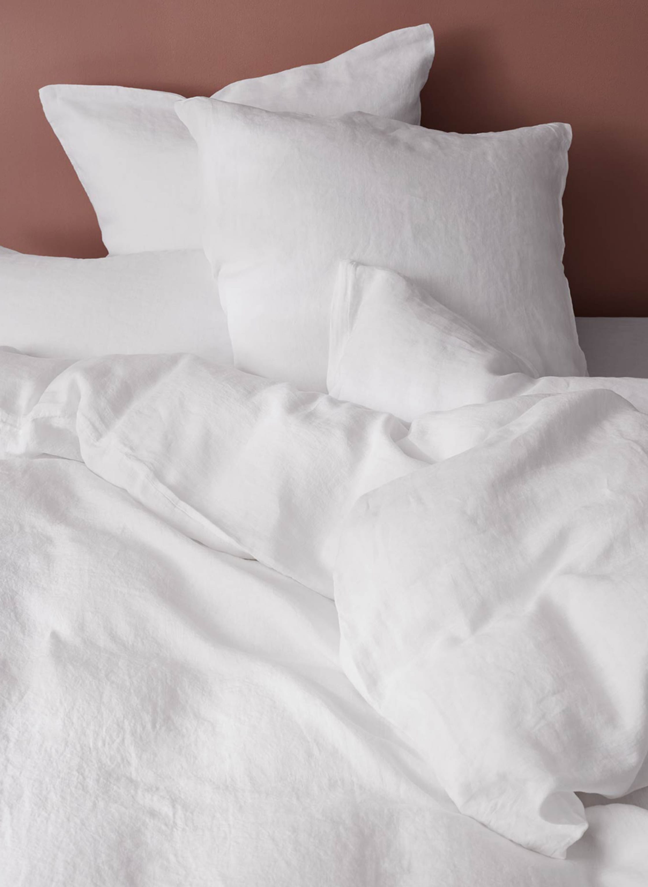 Thumbnail - Royfort Bettwäsche-Set Leinen weiss