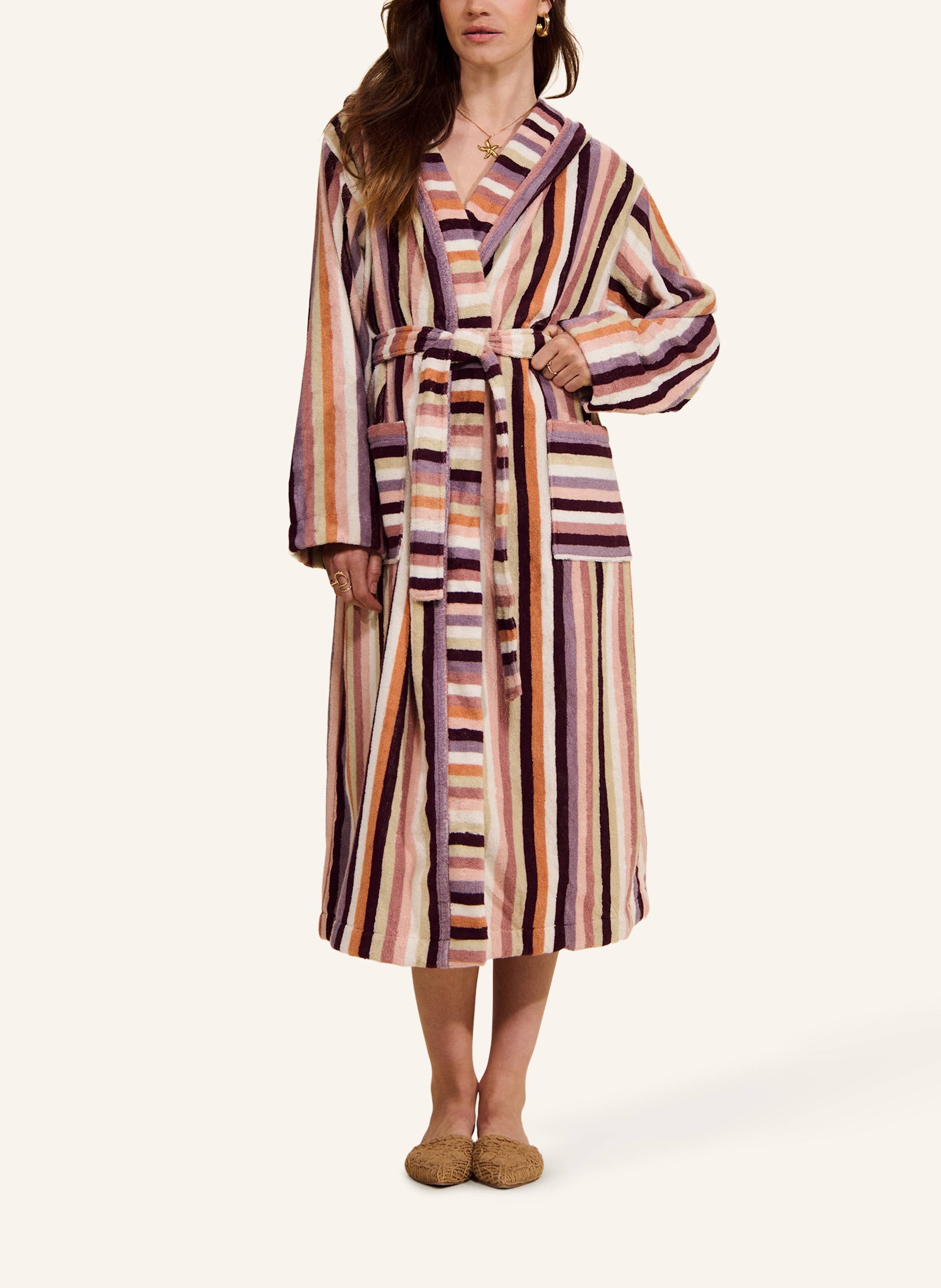 Thumbnail - Essenza Bademantel Donna rosa