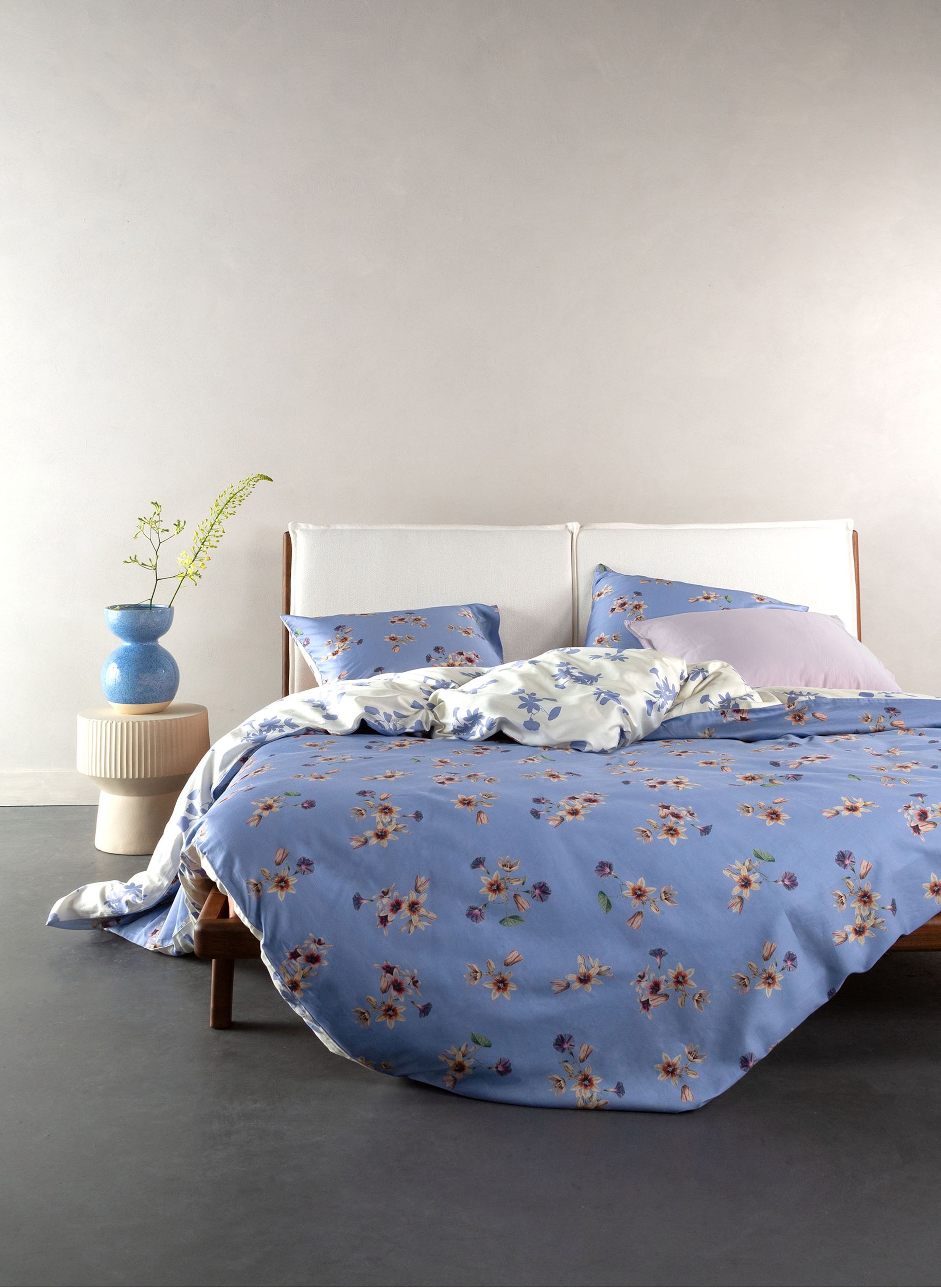 Thumbnail - Essenza Bettwäsche Fiora blau