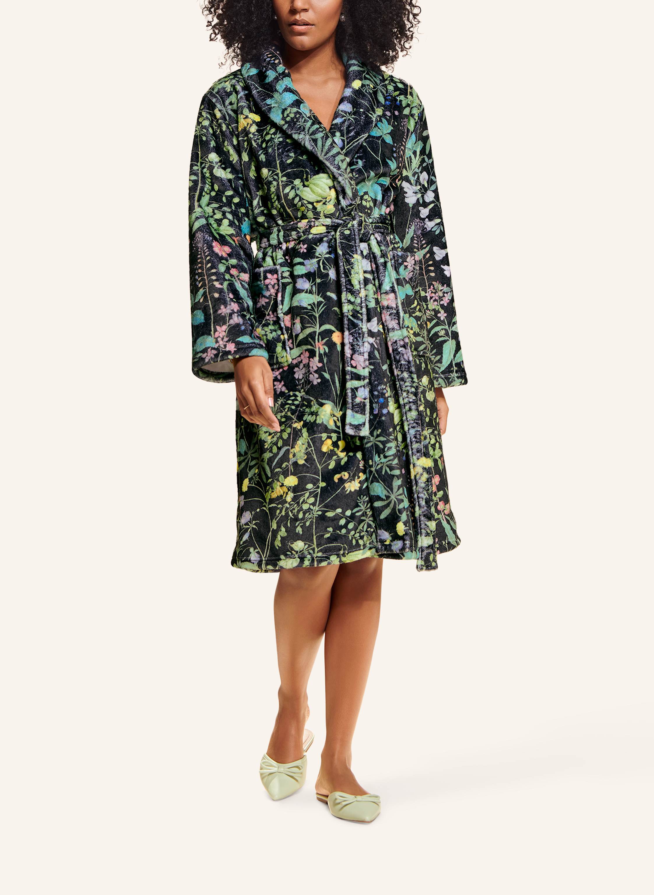 Thumbnail - Essenza Bademantel Steff Augustine grau