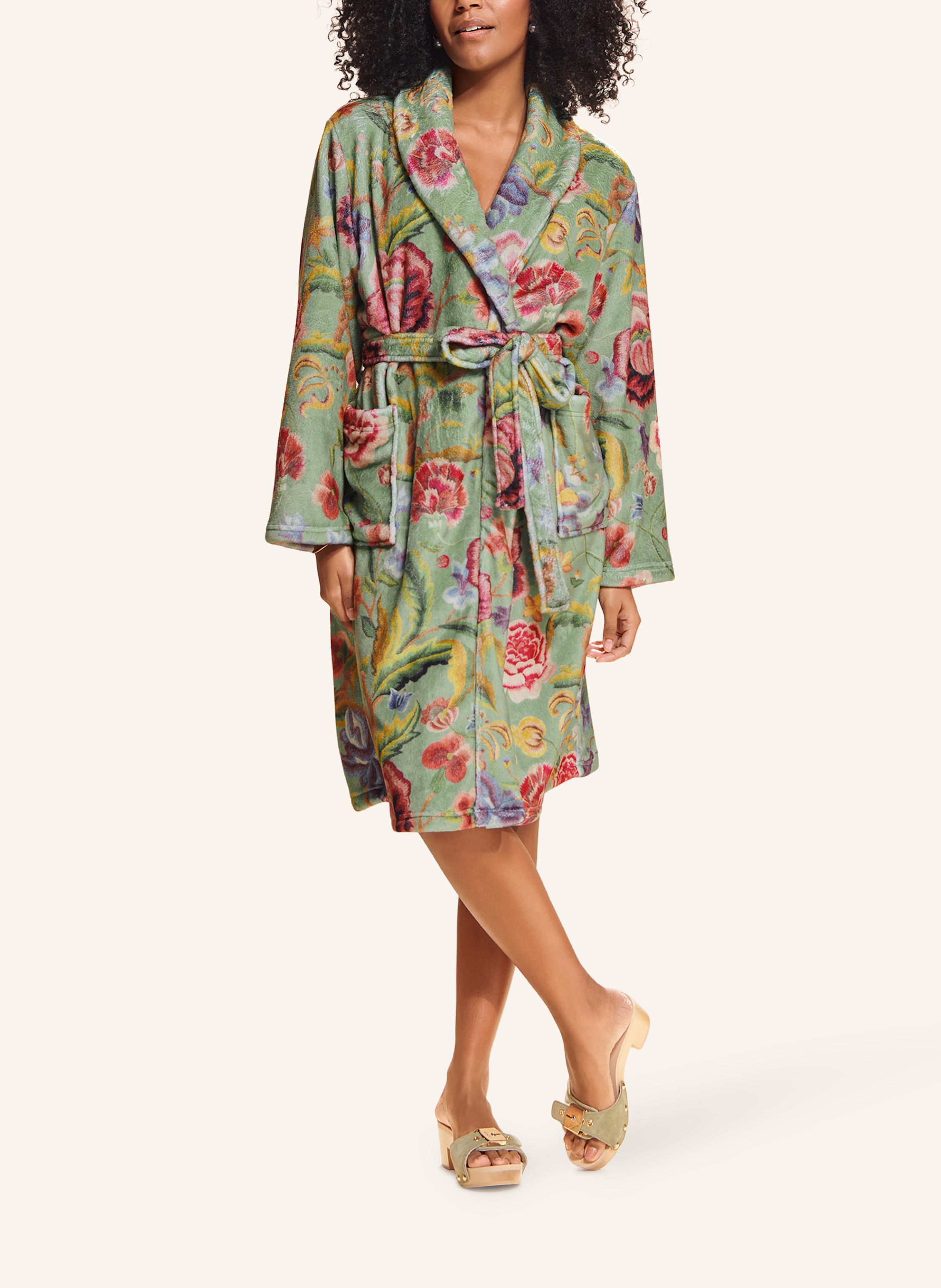 Thumbnail - Essenza Bademantel Steff Roselina gruen