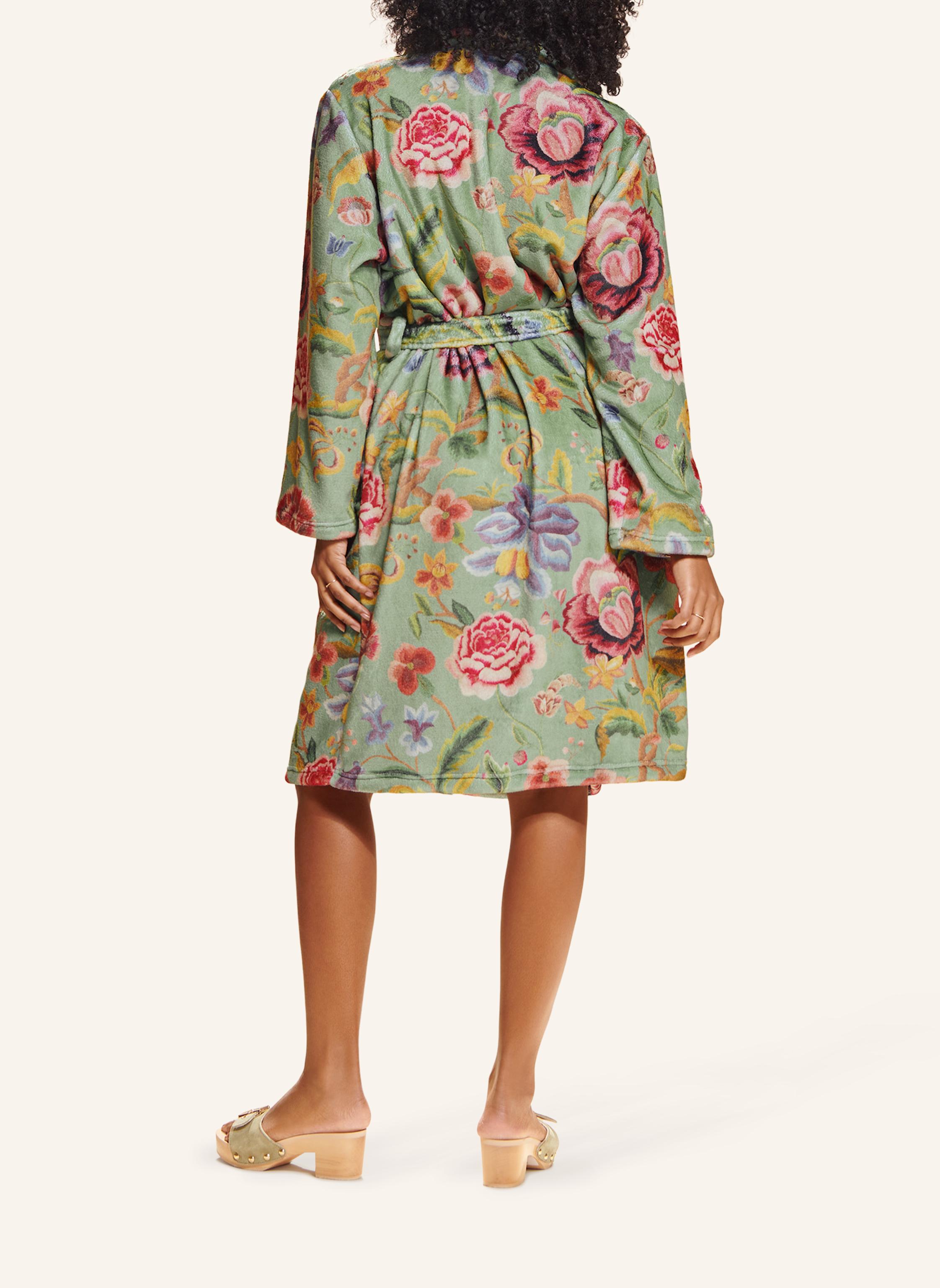 Thumbnail - Essenza Bademantel Steff Roselina gruen