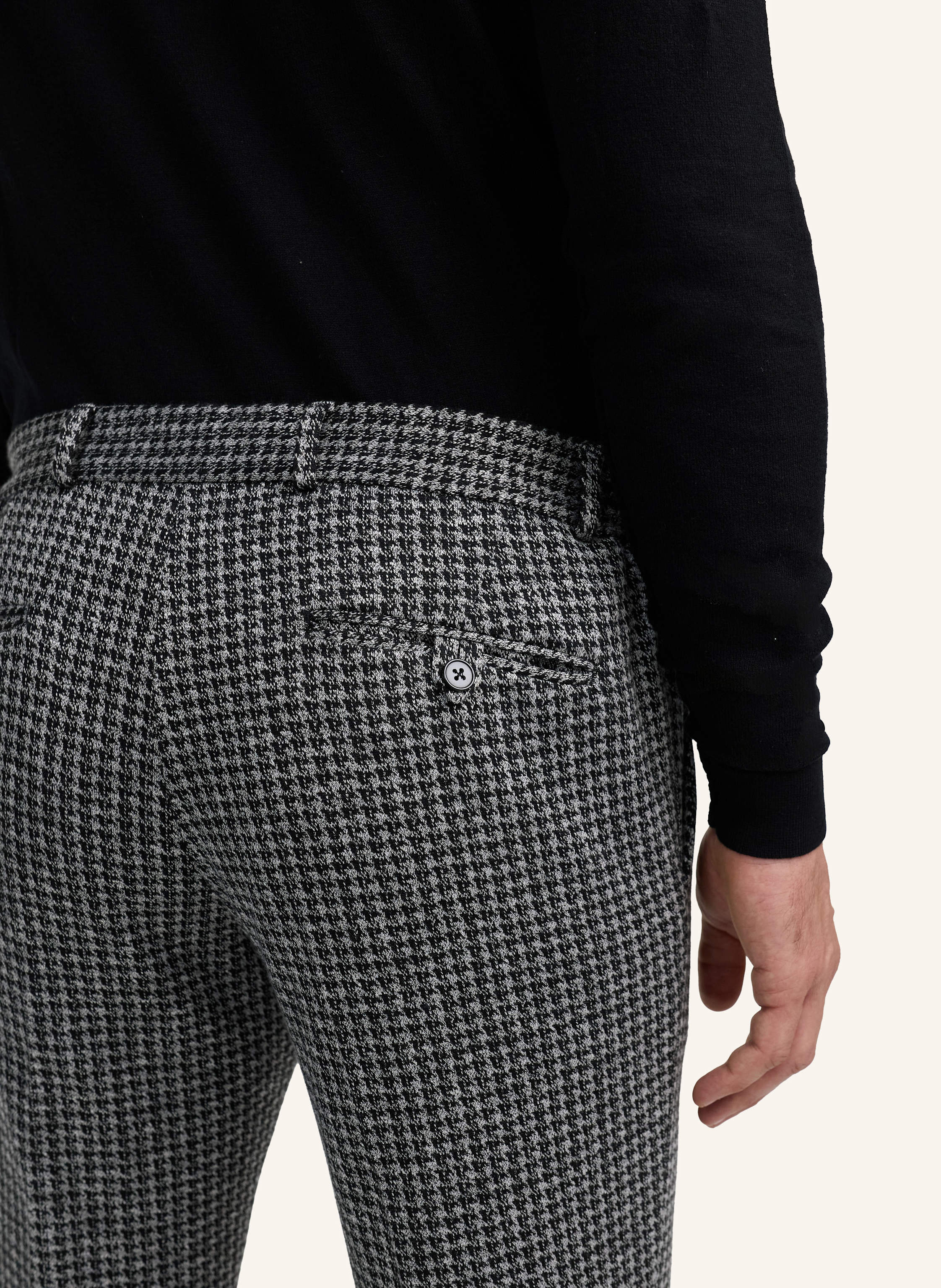 Thumbnail - Zuitable Anzughose Dispartaflex Slim Fit Aus Jersey schwarz