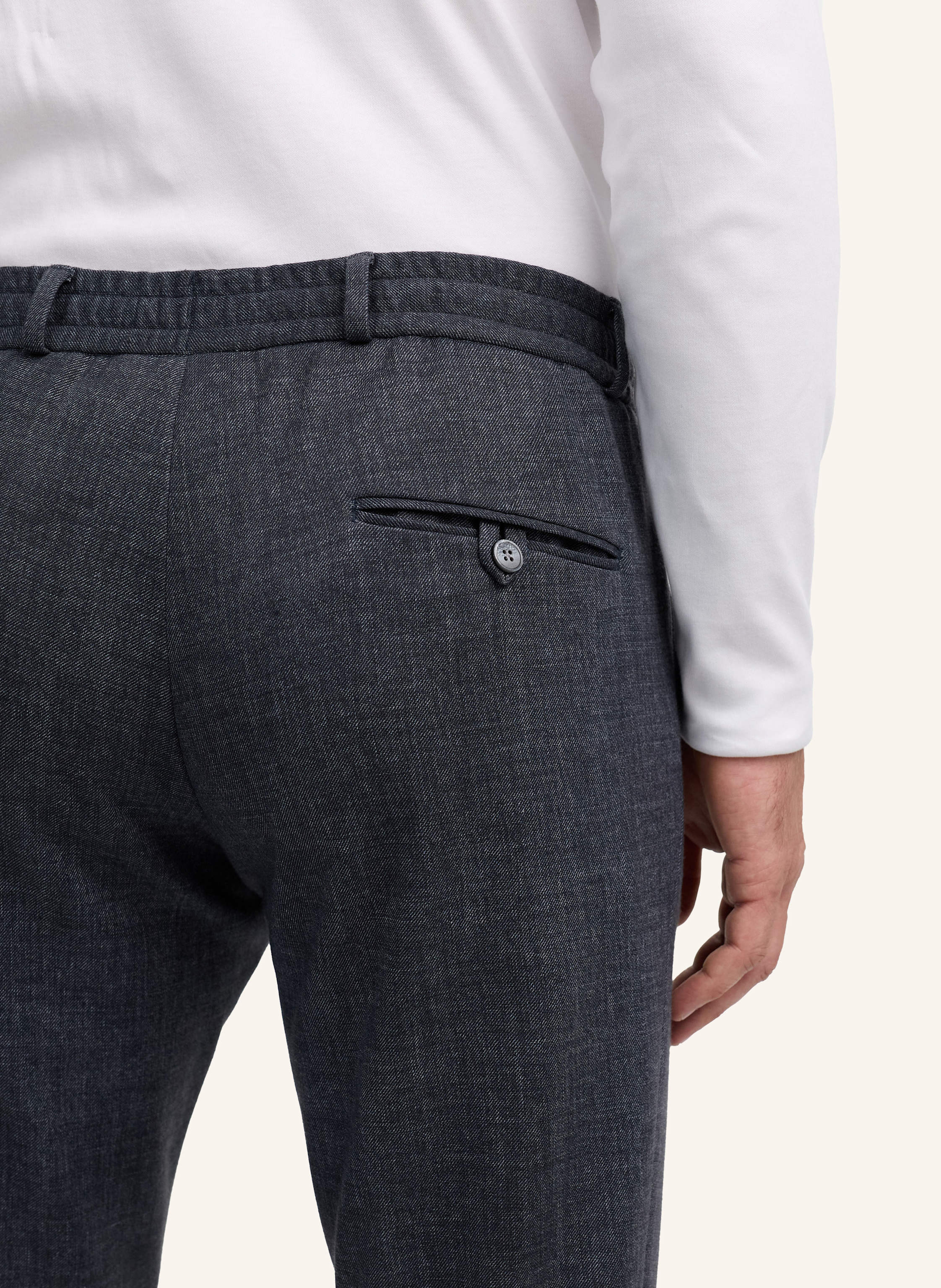 Thumbnail - Zuitable Anzughose Dispartaflex Slim Fit Aus Jersey grau