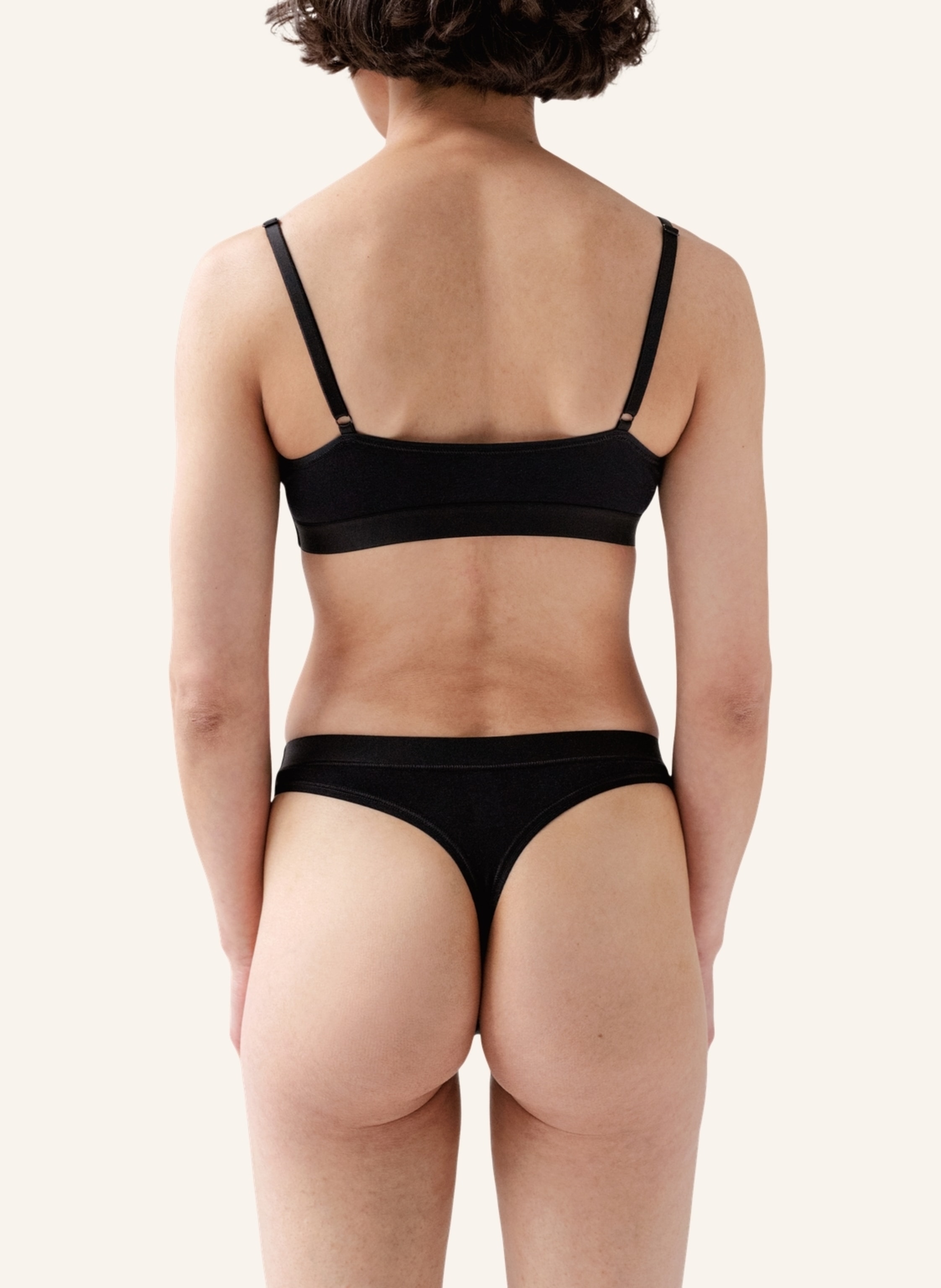 Thumbnail - Erlich Textil Soft-Bh Merle schwarz