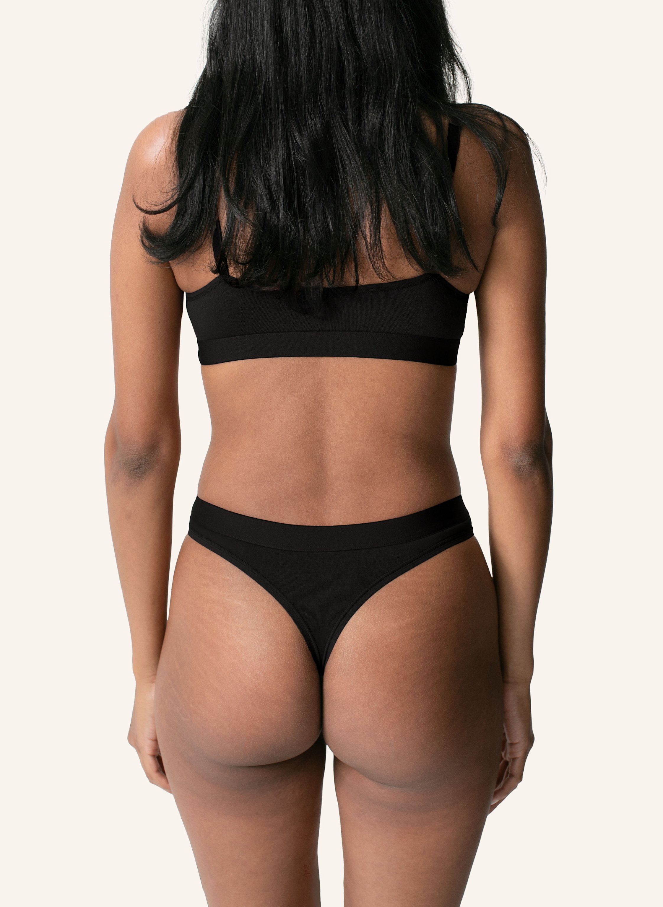 Thumbnail - Erlich Textil Soft-Bh Merle schwarz