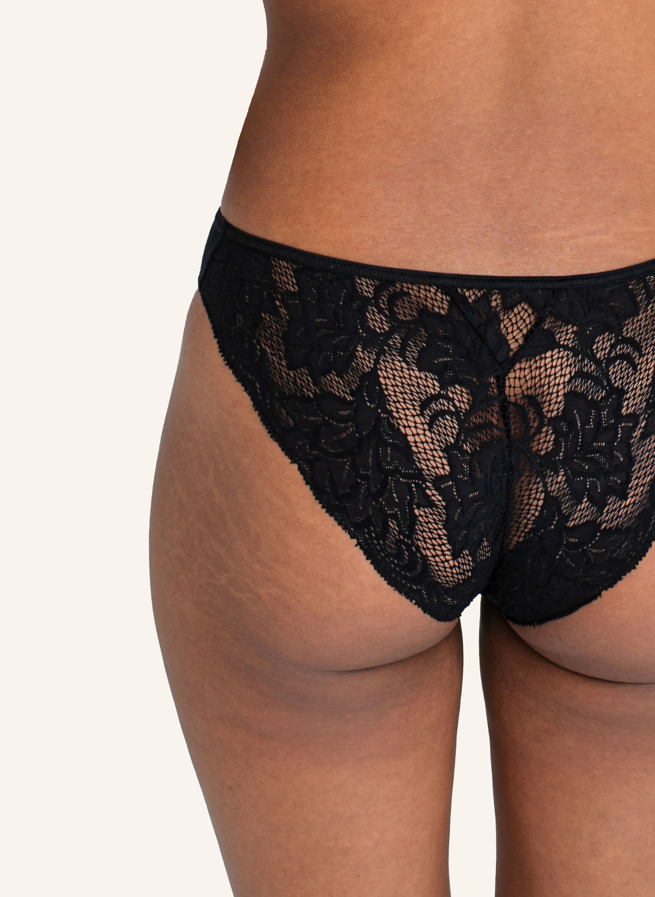 Thumbnail - Erlich Textil Sophie Granatapfel, Sophie Slip, Sophie Slip Aus Modal, Sophie Slip Mit Spitze Aus Modal schwarz