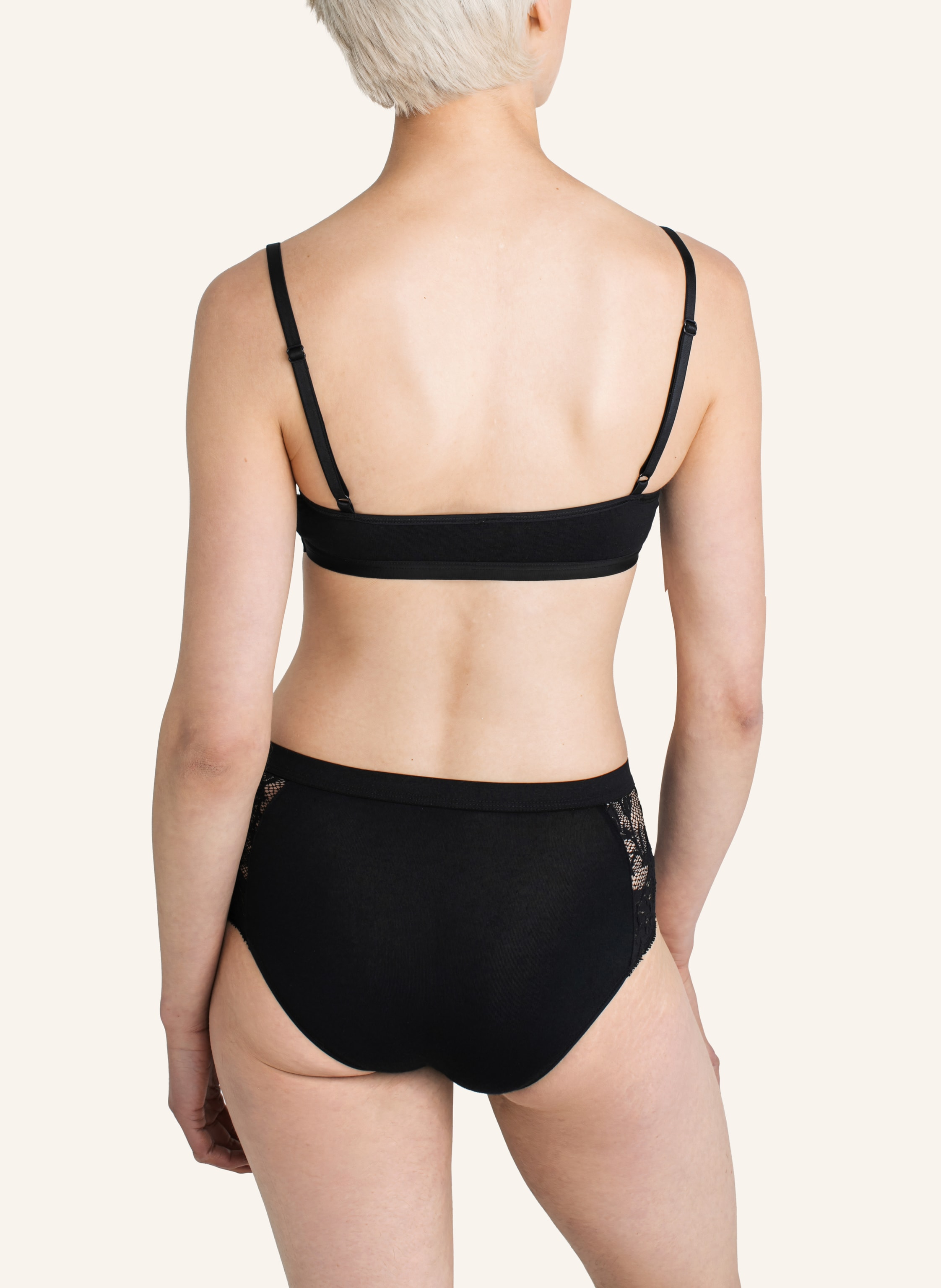 Thumbnail - Erlich Textil Margarete Granatapfel Mit Spitze Aus Modal, Margarete Salbei Mit Spitze Aus Modal, Margarete Taillenslip -...