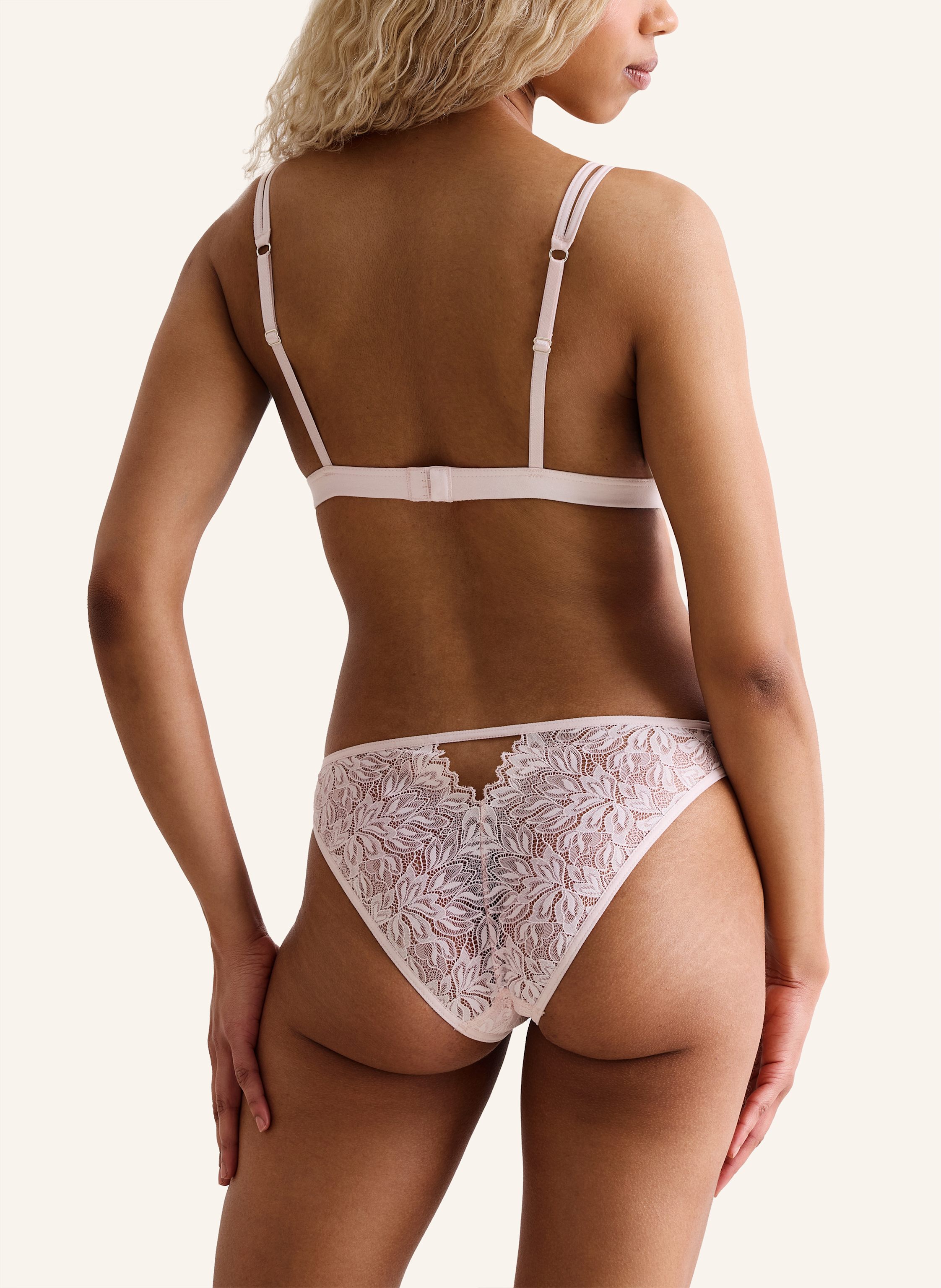 Thumbnail - Erlich Textil Erlich Textil Spitzen Bustier Dreamy Lace Cut-Out Bralette beige