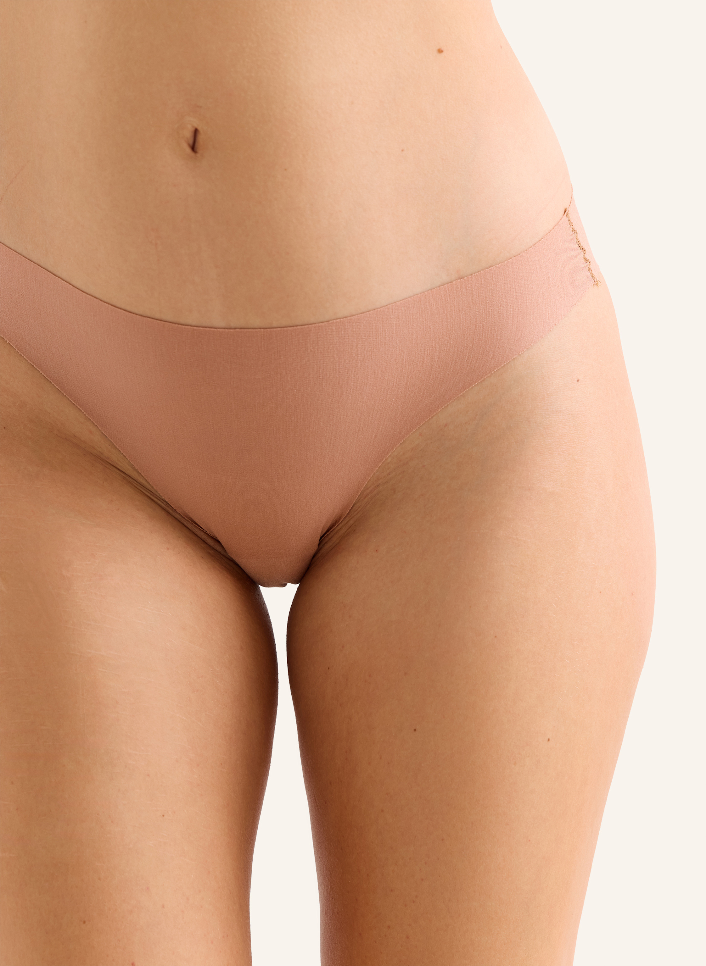 Thumbnail - Erlich Textil Slip Light Touch Brazil braun