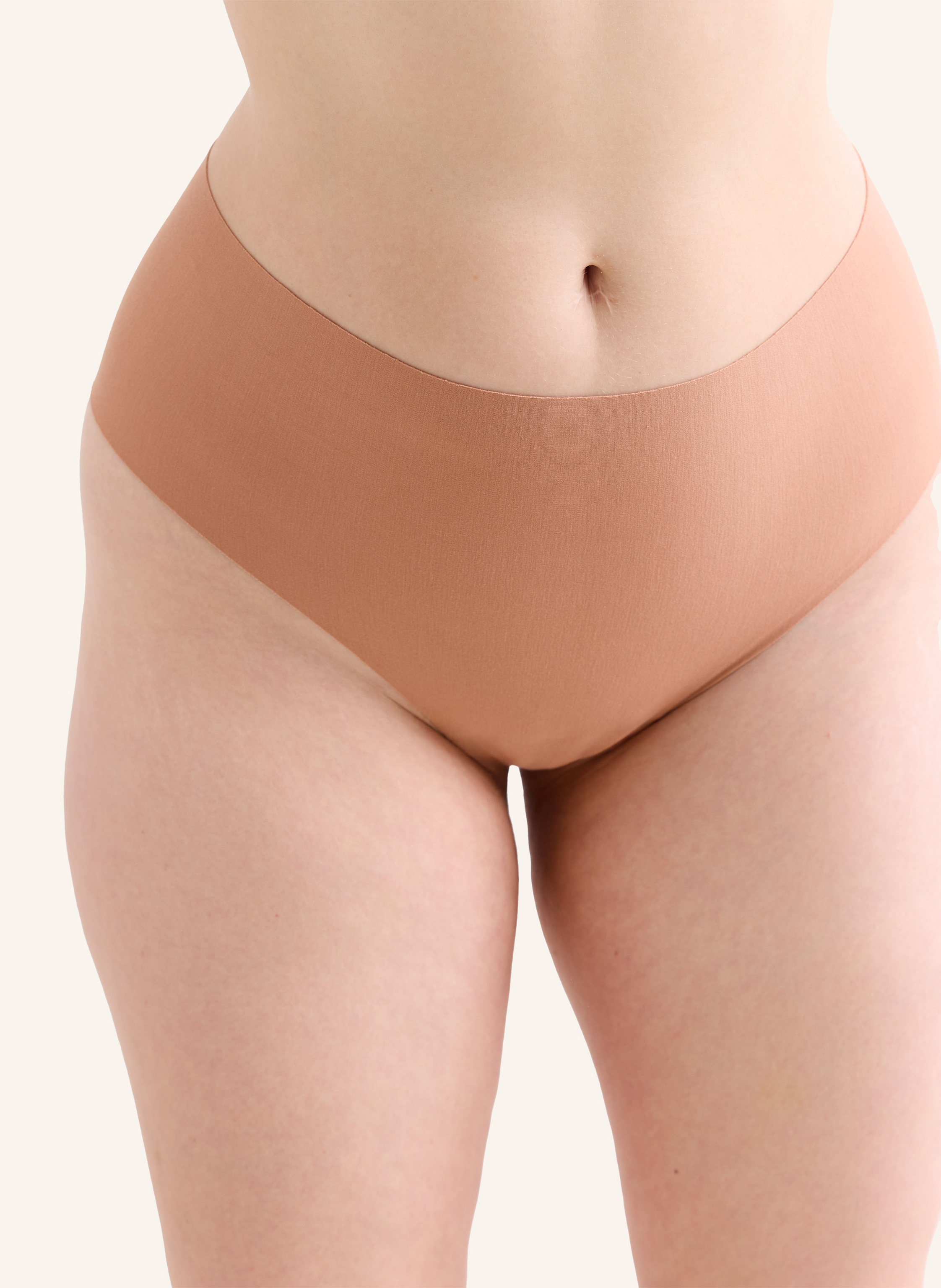 Thumbnail - Erlich Textil String Light Touch High Waist braun