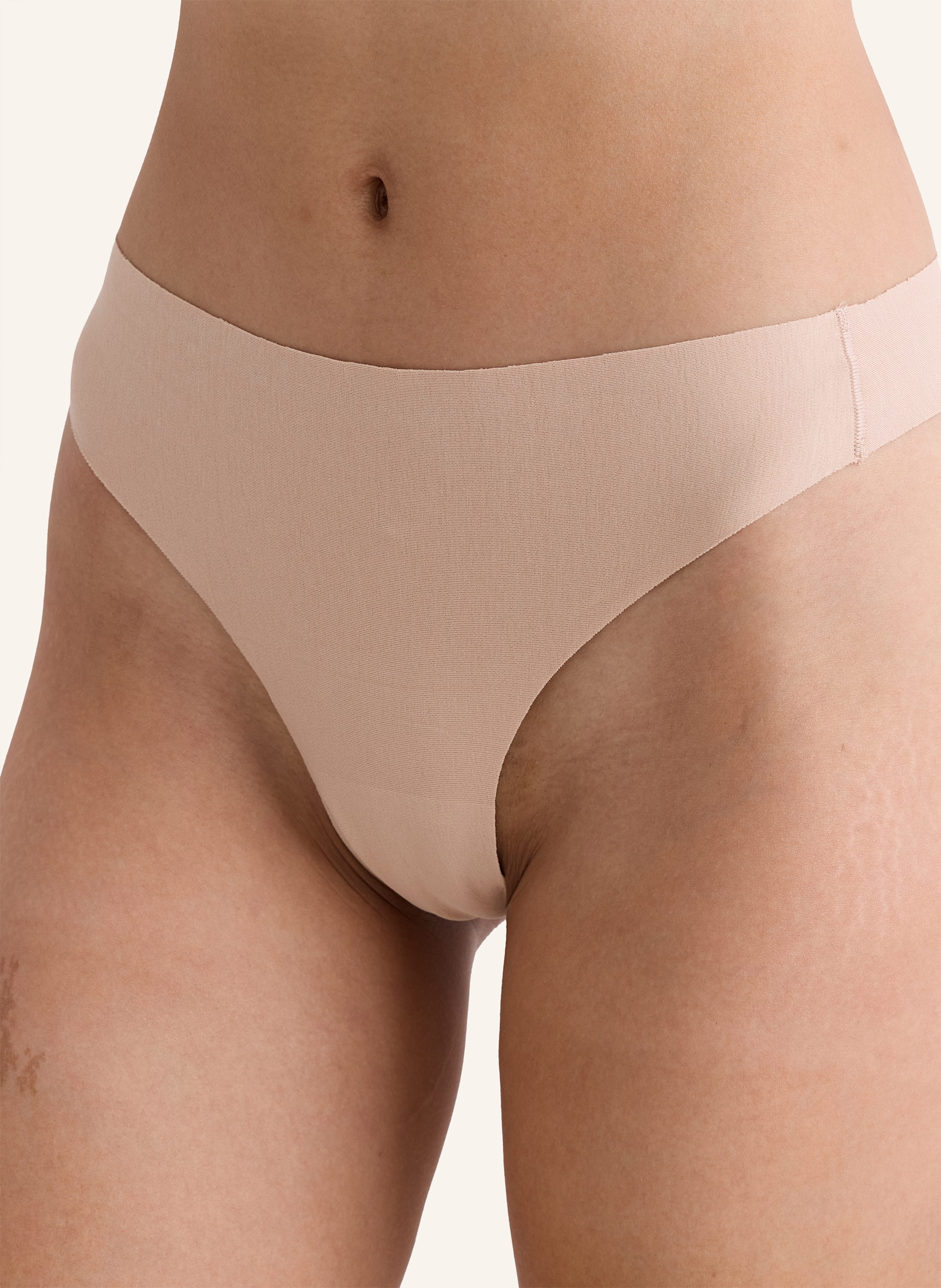 Thumbnail - Erlich Textil 3er Pack Casual Cotton String Aus Bio-Baumwolle - Nahtlose Kanten braun