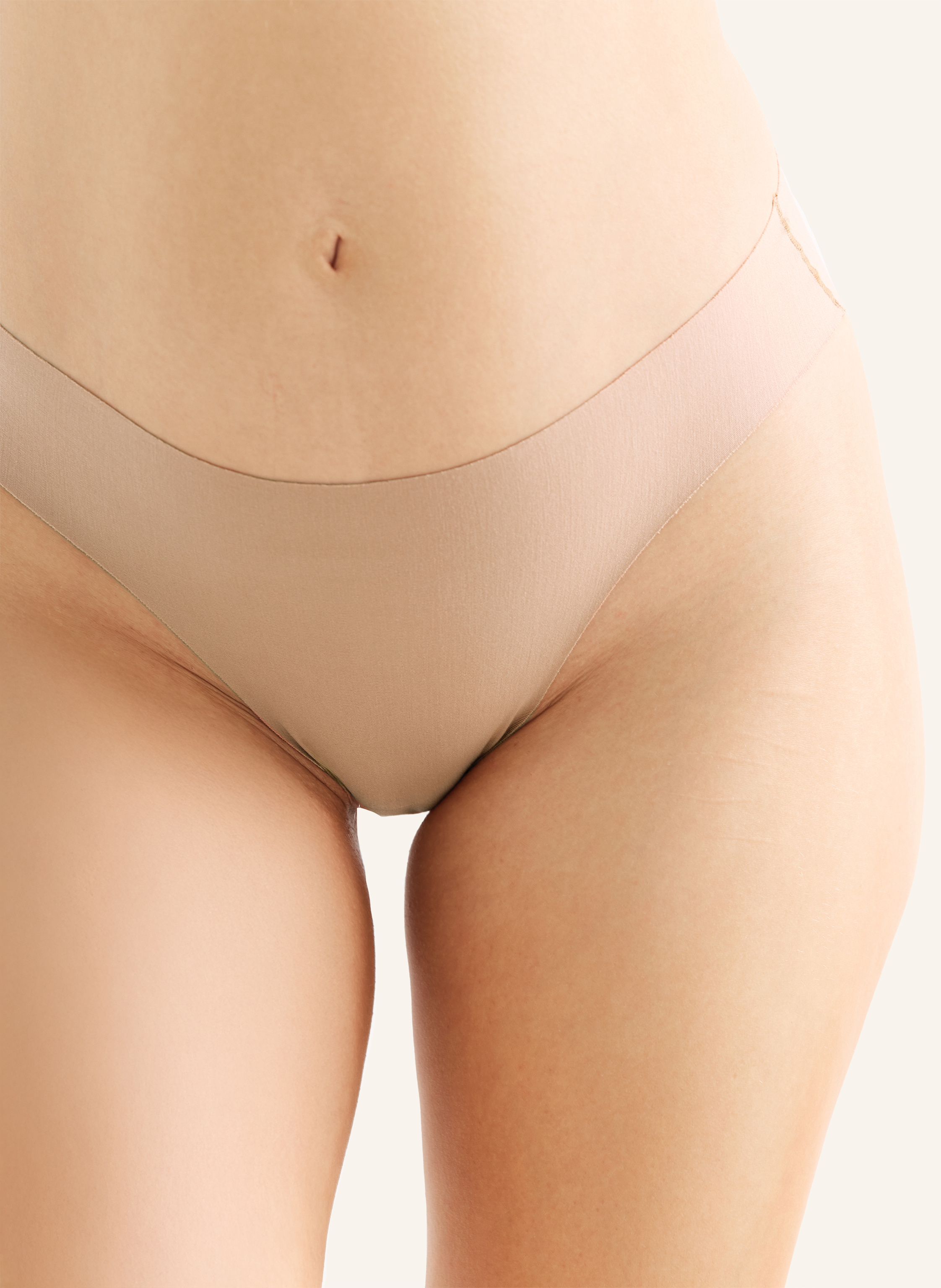 Thumbnail - Erlich Textil 3er Pack Casual Cotton Slip Aus Bio-Baumwolle - Nahtlose Kanten braun