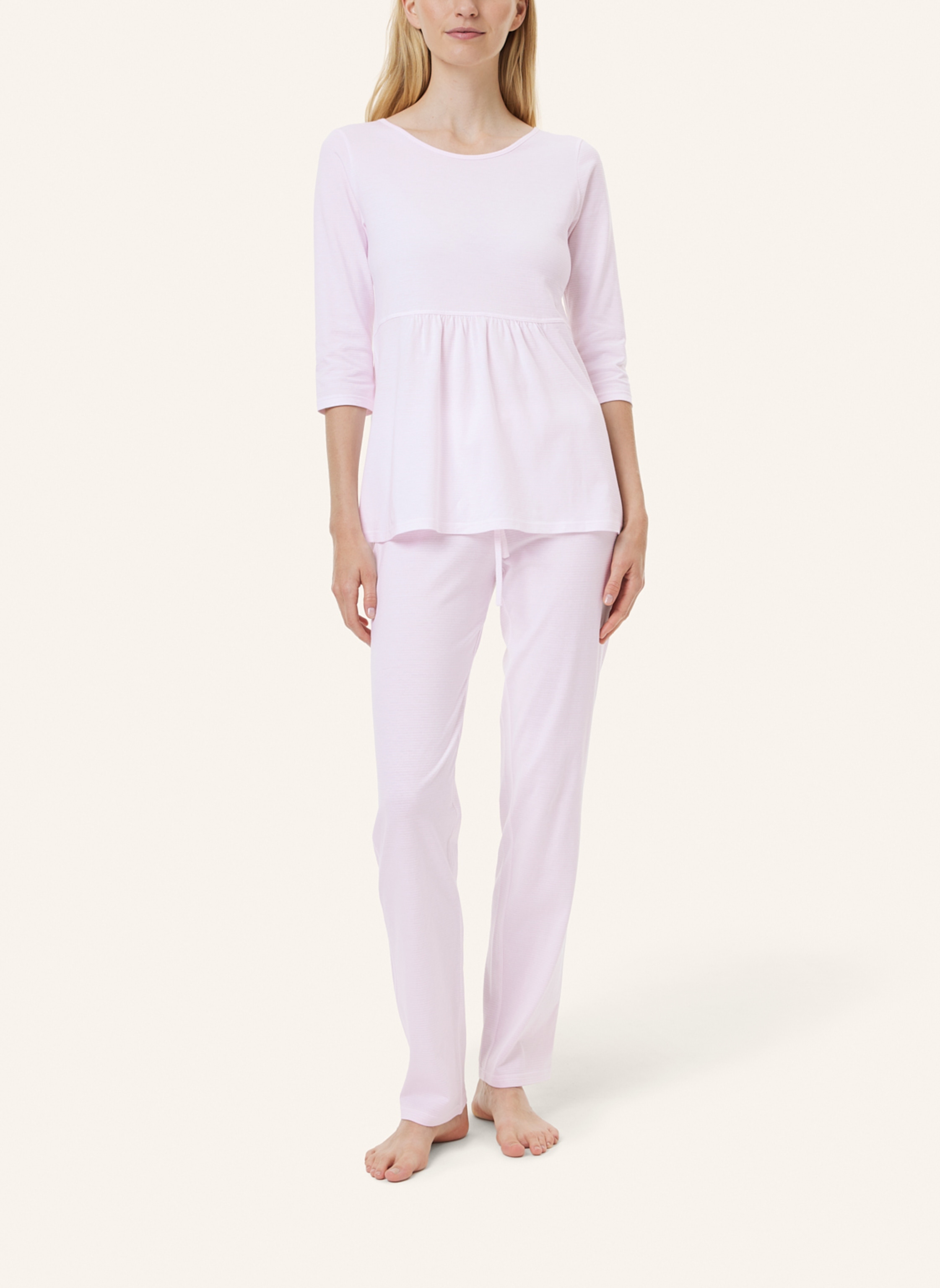 Thumbnail - Yellamaris Schlafanzug Mit 3/4 Arm rosa