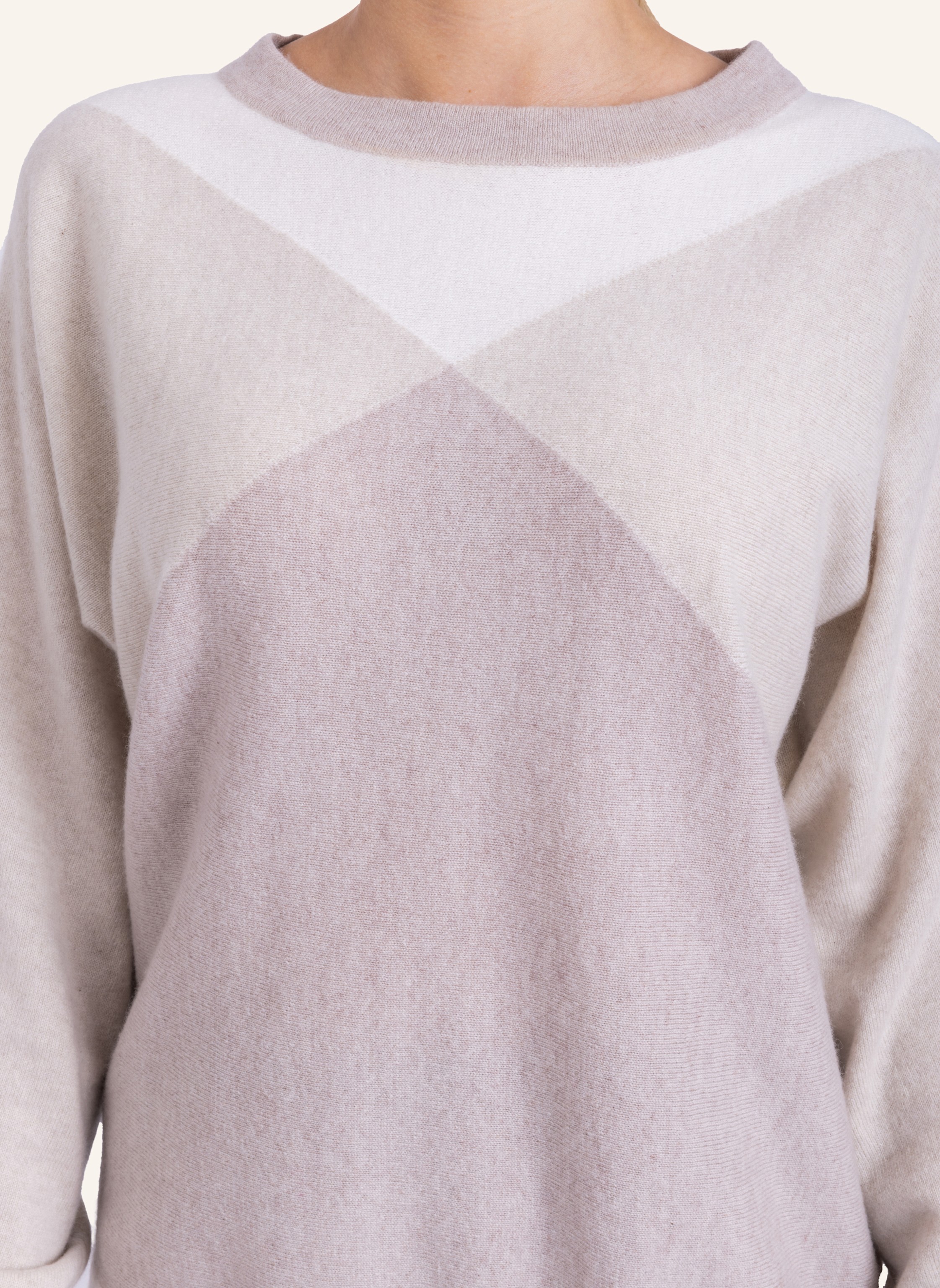 Thumbnail - Helene Galwas Pullover Aus Kaschmir Hermine beige