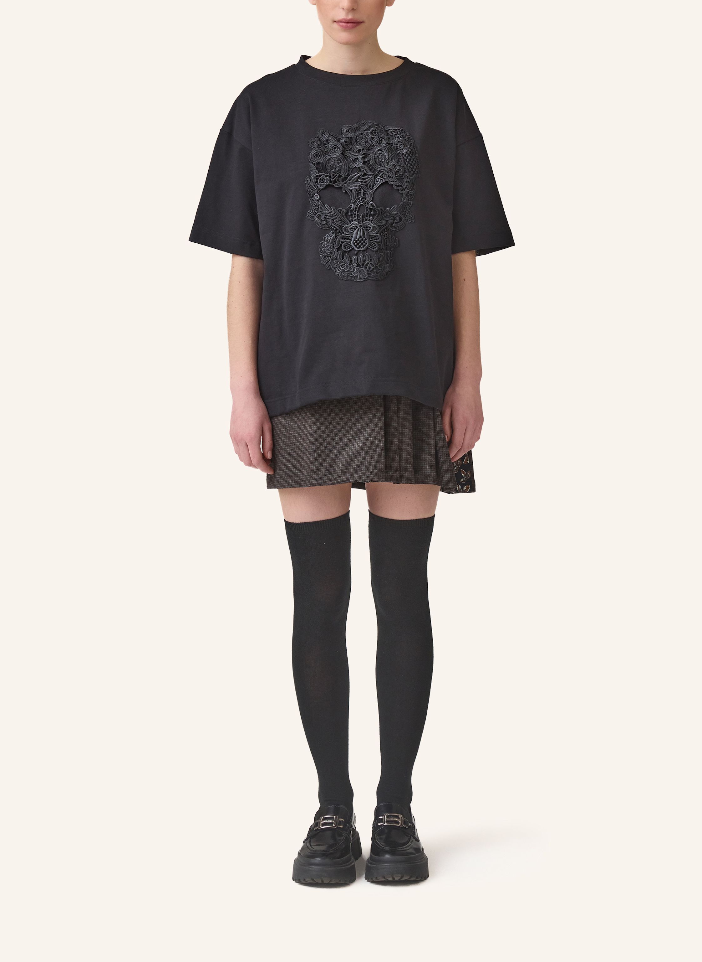 Thumbnail - Helene Galwas Oversize T-Shirt Linda schwarz