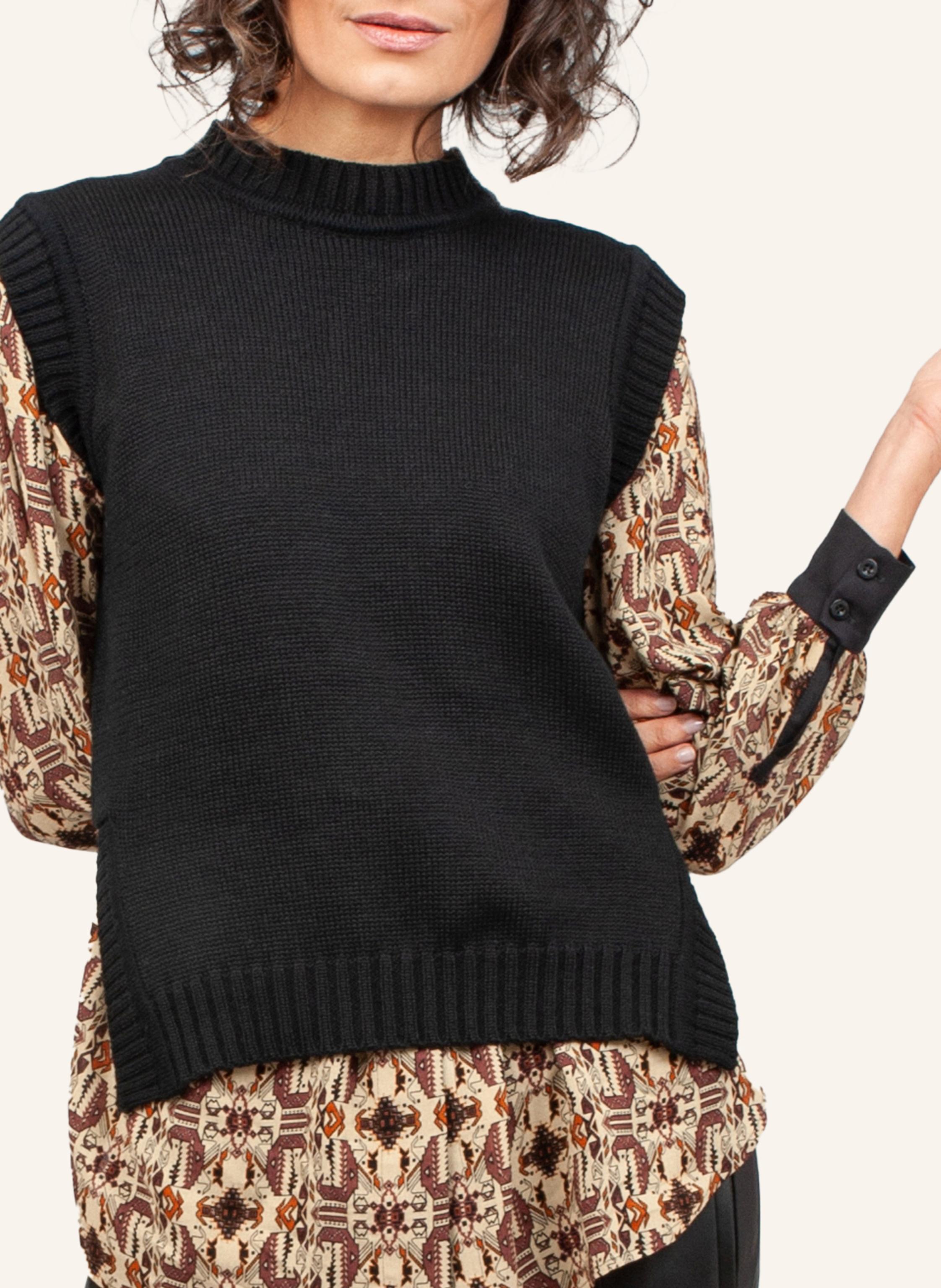 Thumbnail - Helene Galwas Pullunder Ebru schwarz