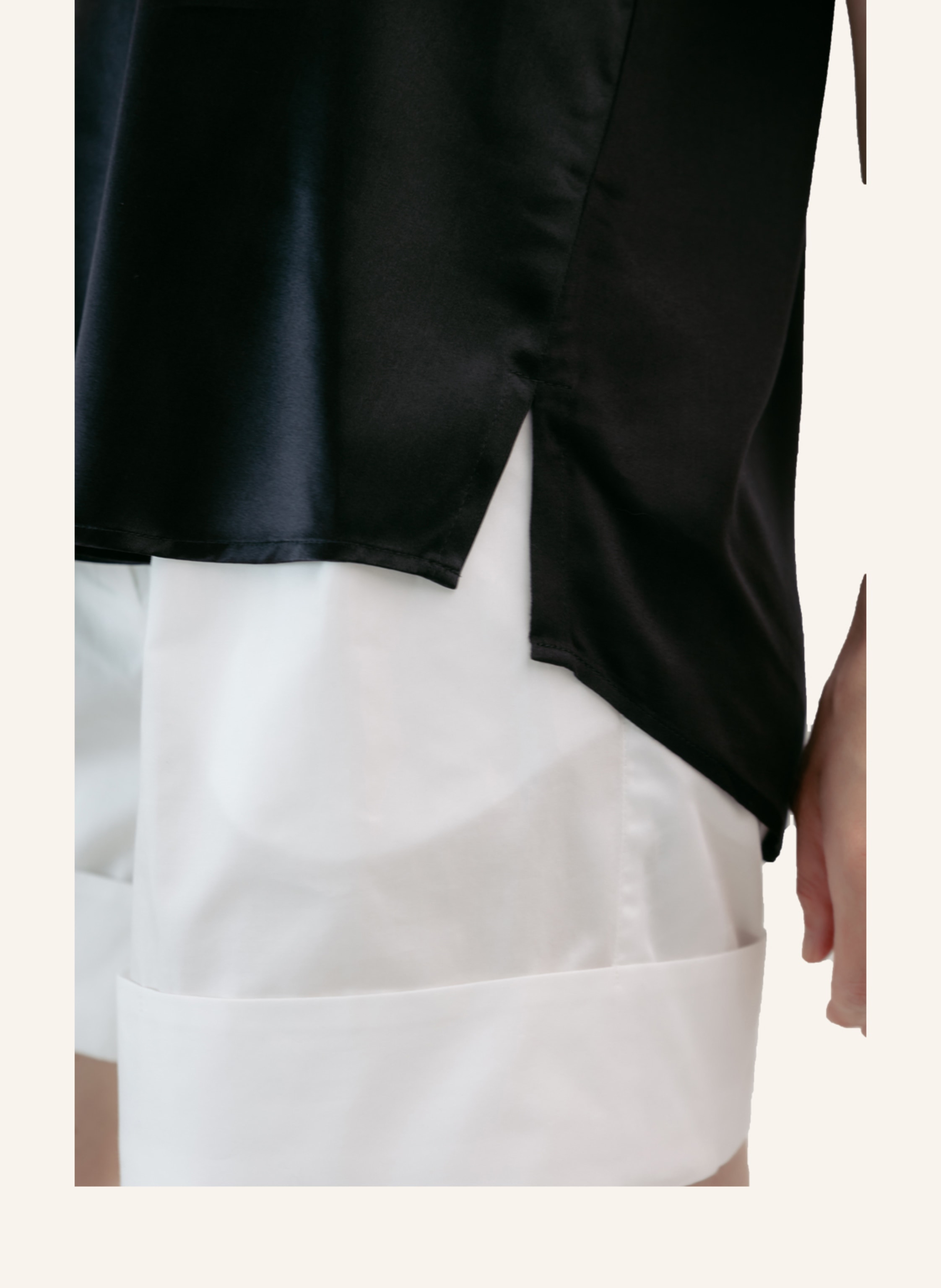 Thumbnail - Helene Galwas Oberteil Mit Abnehmbaren Federn Ava schwarz