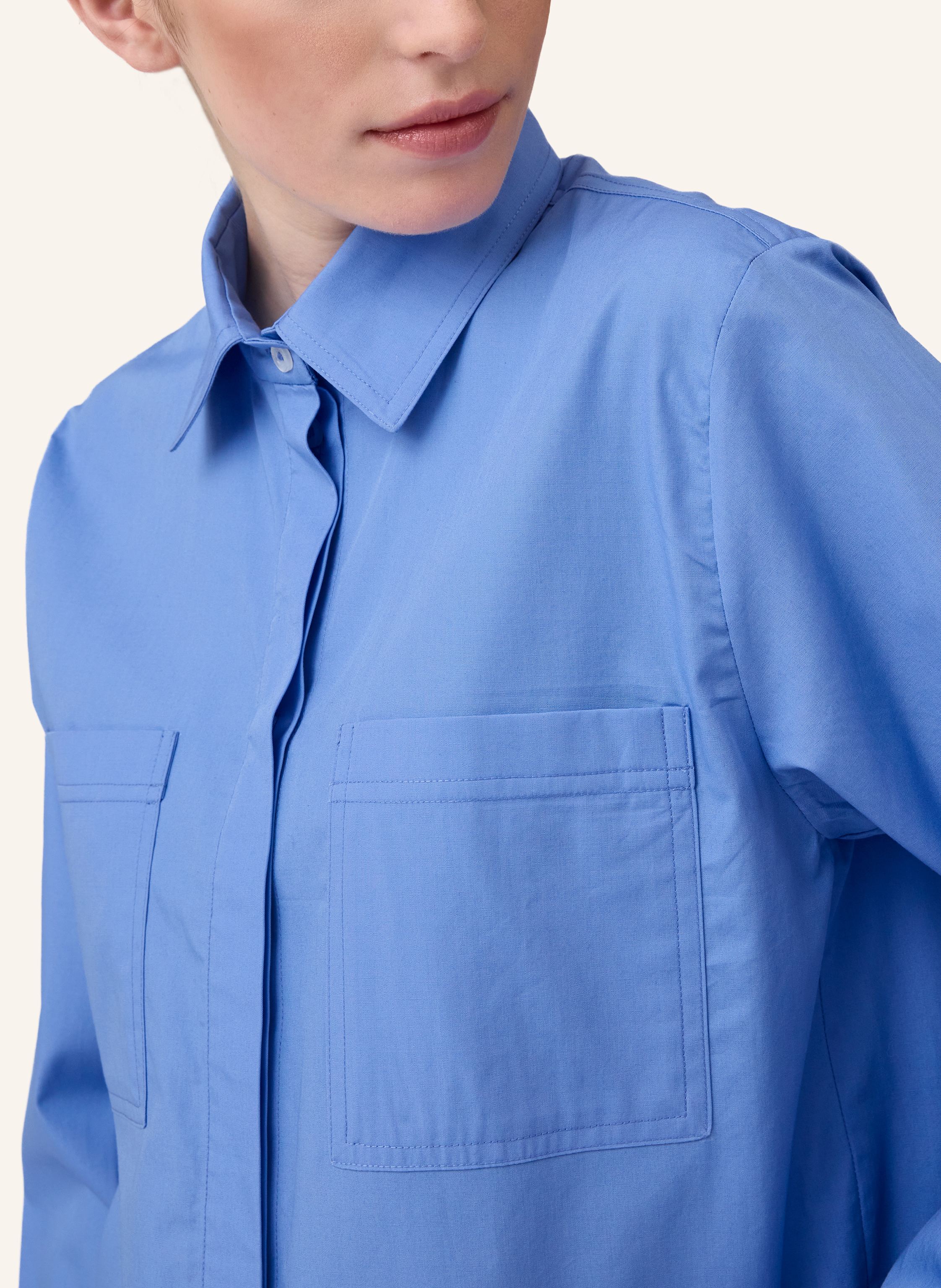 Thumbnail - Helene Galwas Oversize Blusenhemd Luka lila