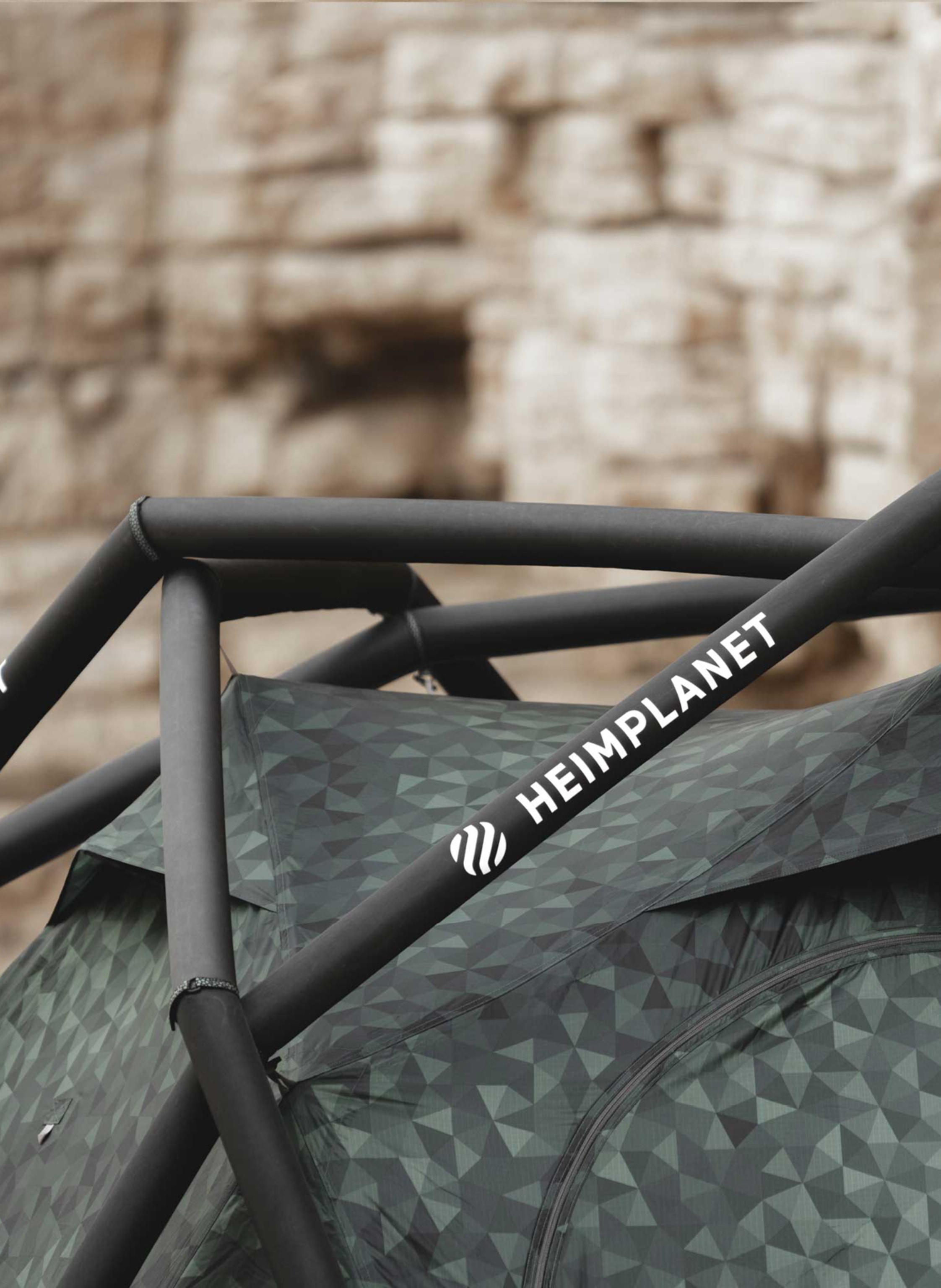 Thumbnail - Heimplanet Zelt The Cave Xl Cairo Camo gruen