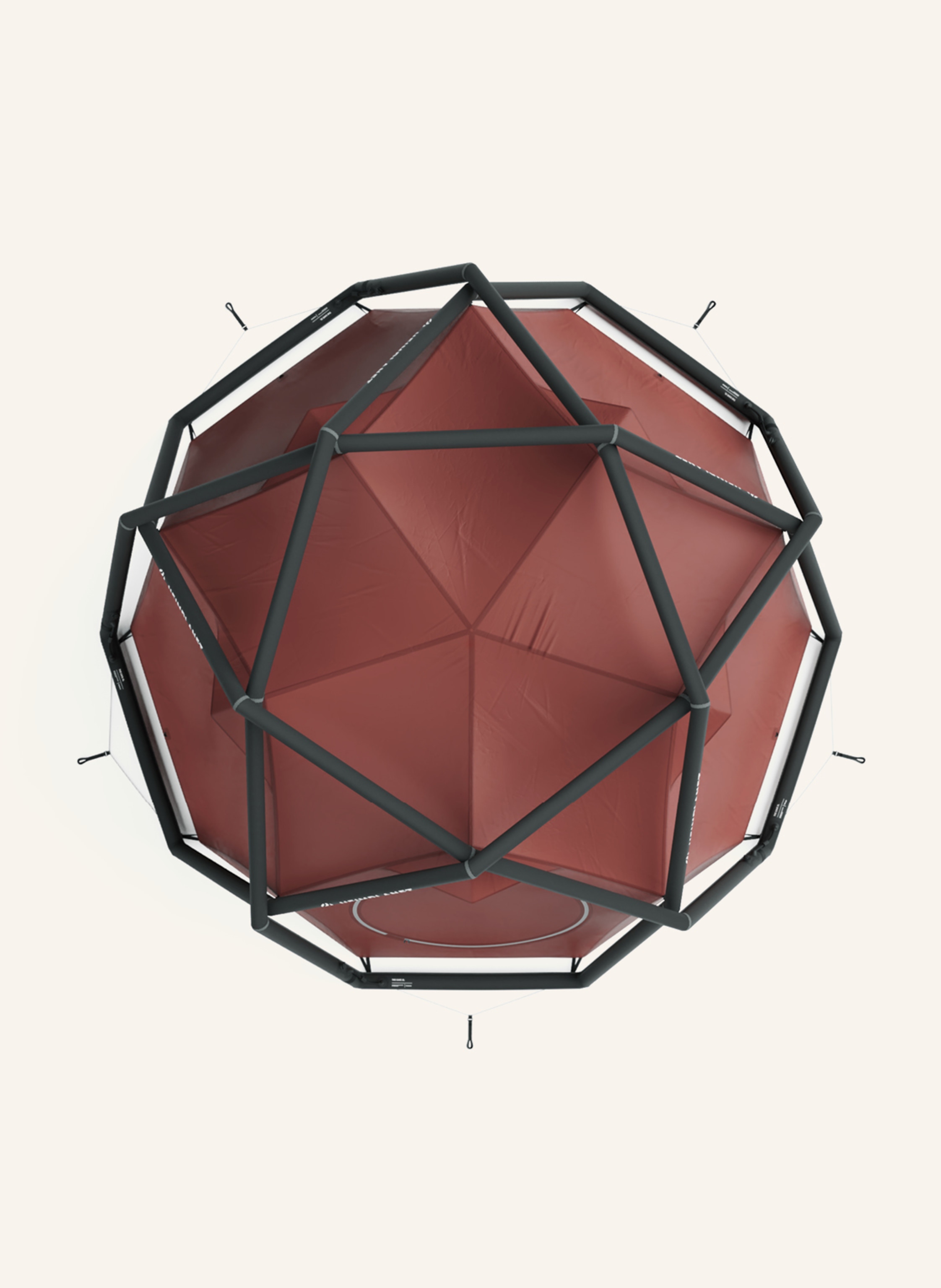 Thumbnail - Heimplanet Zelt The Cave Xl 4-Season rot