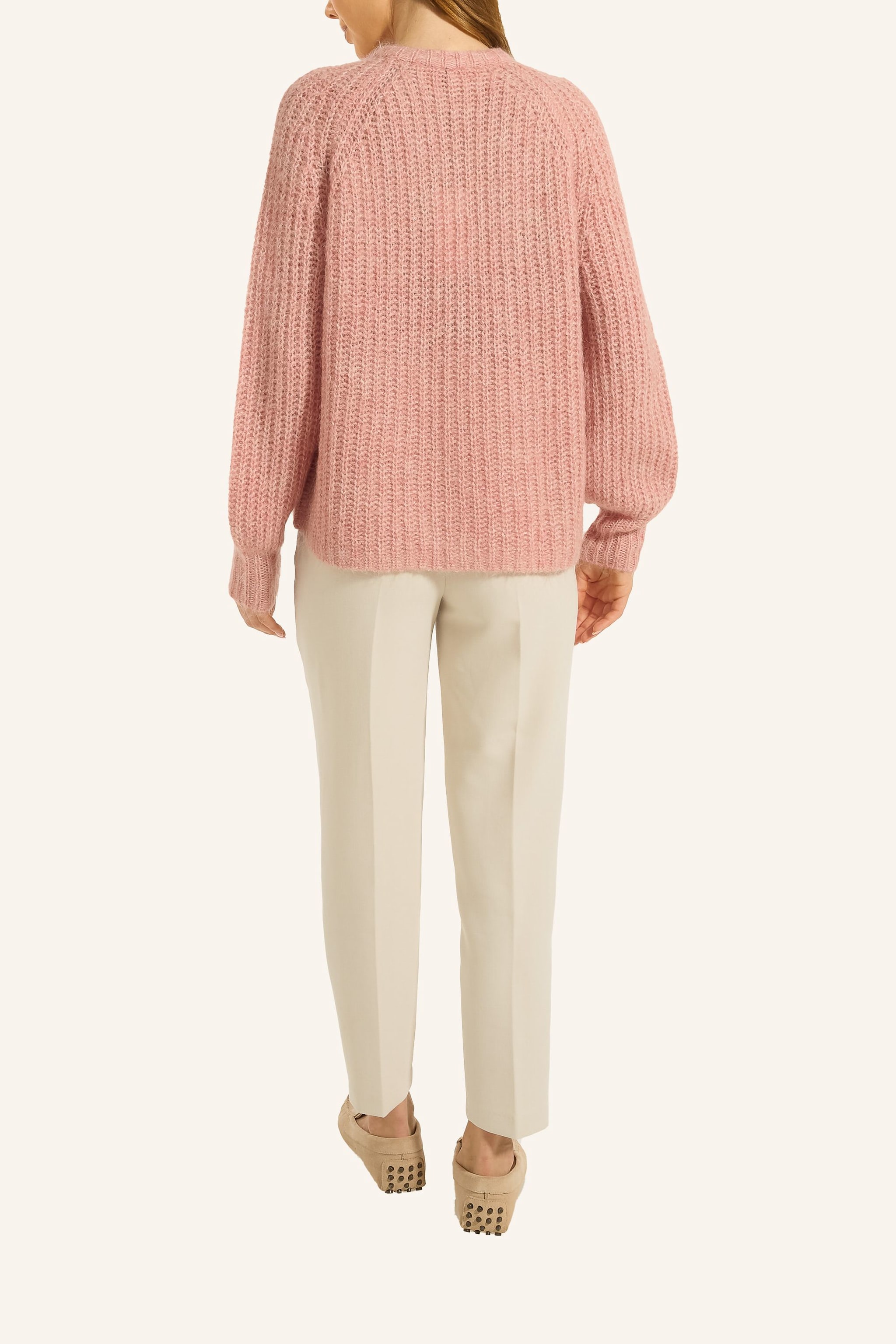 Thumbnail - Adlysh Soft Cardigan Mit Mohair rosa