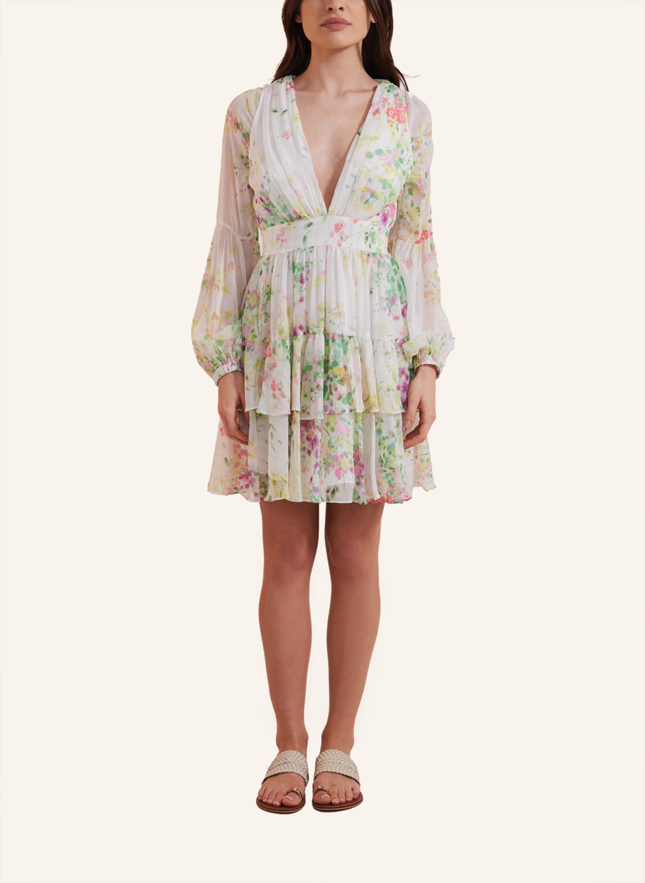 Thumbnail - Adlysh Kleid Romantic Summer Dress weiss