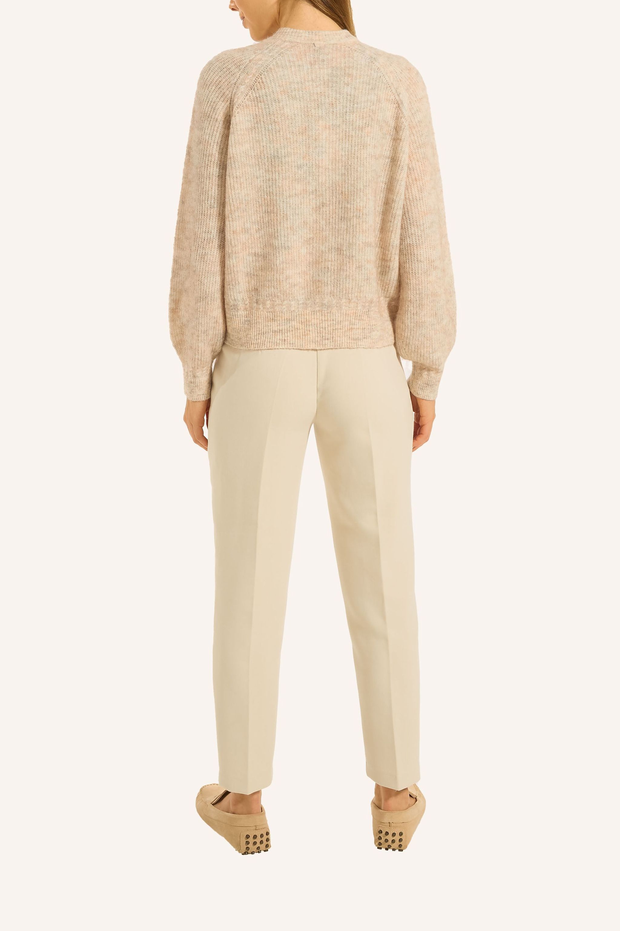 Thumbnail - Adlysh Feinstrick Cardigan Mit Mohair beige