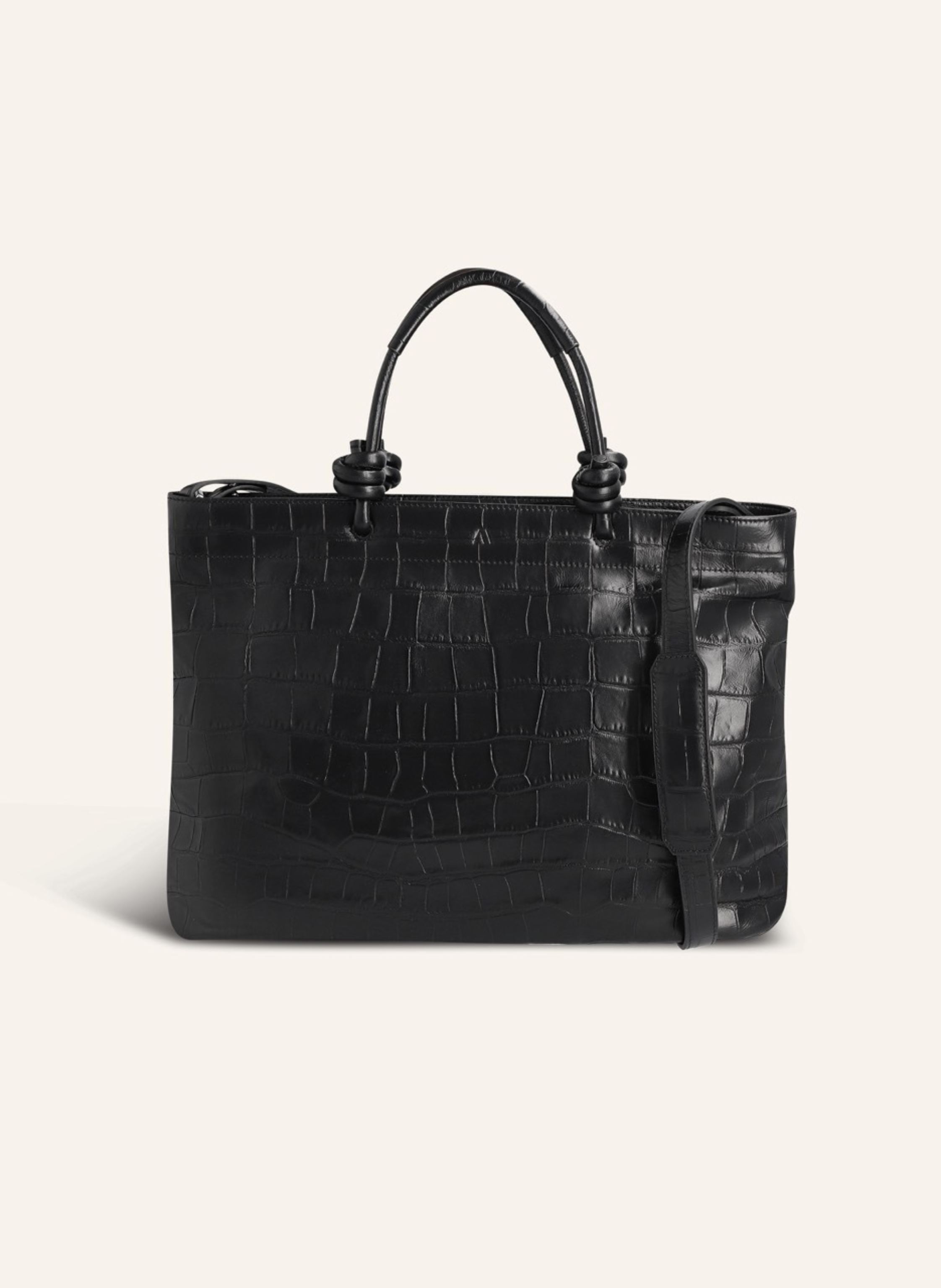 Kaai Die Midi Loop ist die kompakteste Laptoptasche der KAAI Kollektion und wurde speziell für Laptops bis zu einer Größe von 14 Zoll in einer schlanken, horizontalen Form entwickelt. Sie hat die perfekte in schwarz