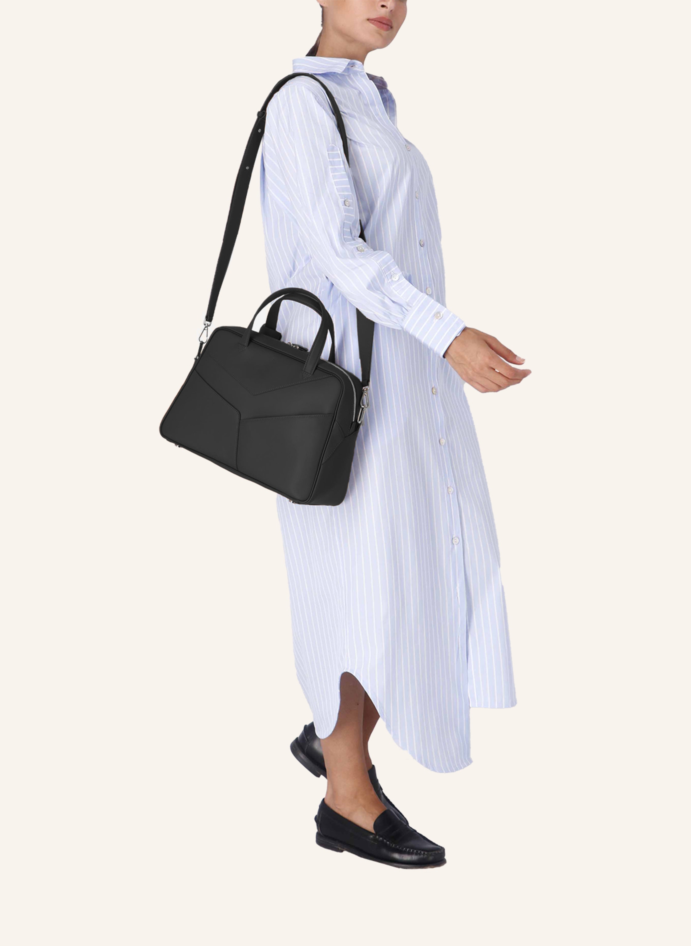 Thumbnail - Kaai Umhängetasche Midi Bowler schwarz