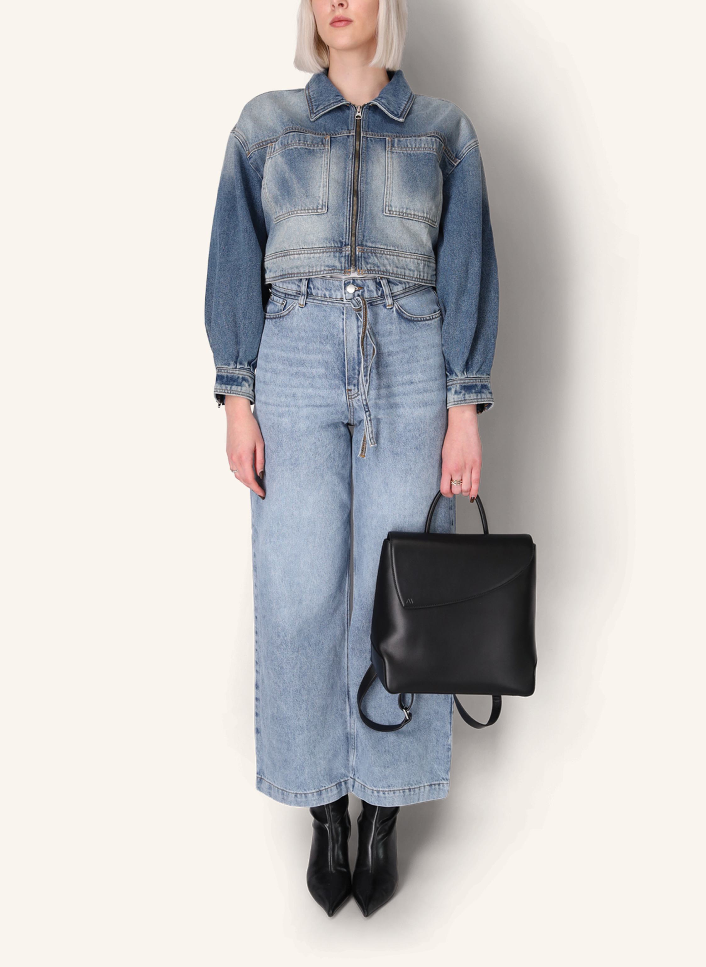 Thumbnail - Kaai Rucksäcke Rebel Mini Backpack schwarz