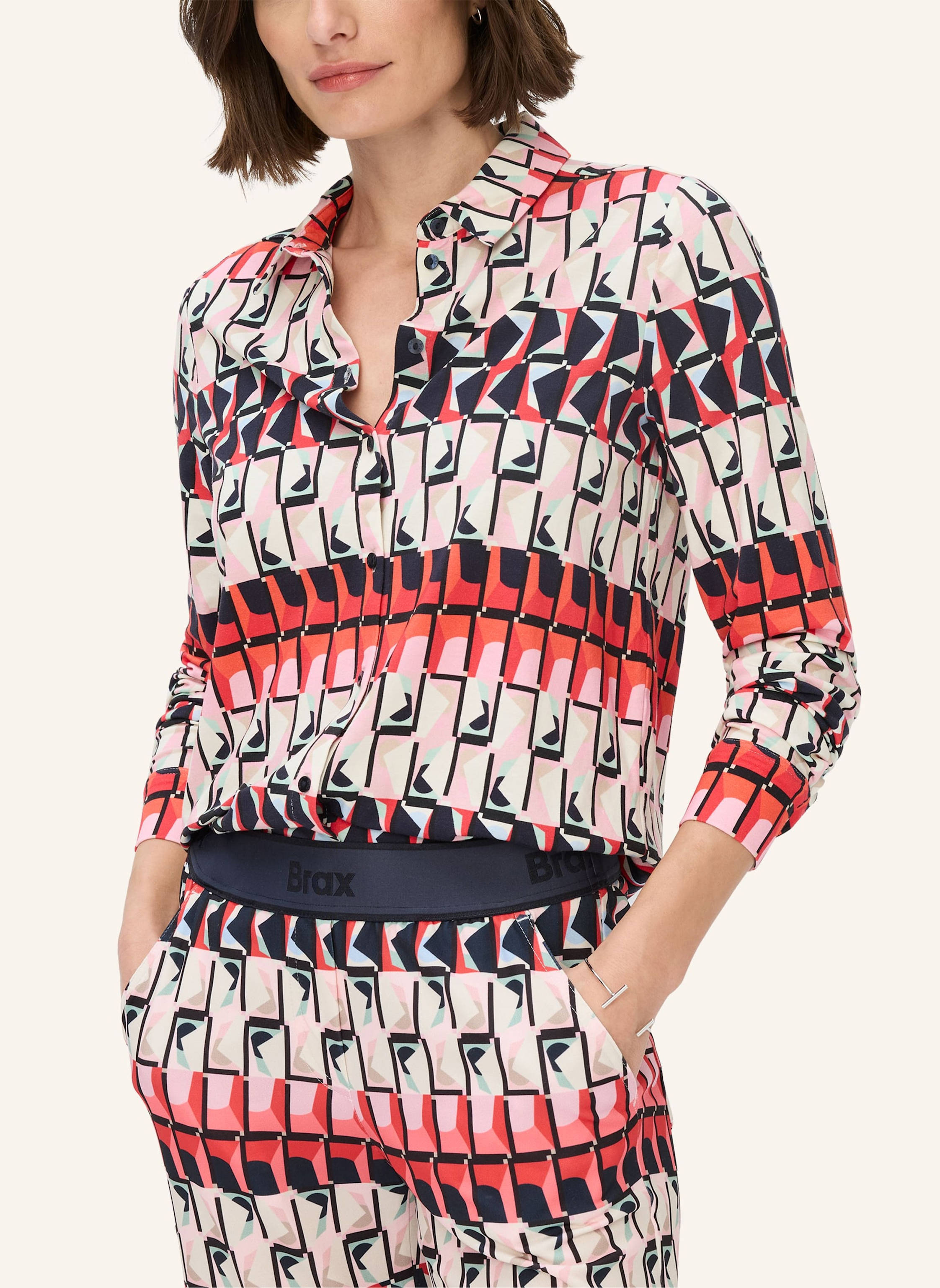 Thumbnail - Brax Blusenshirt Style Celina blau